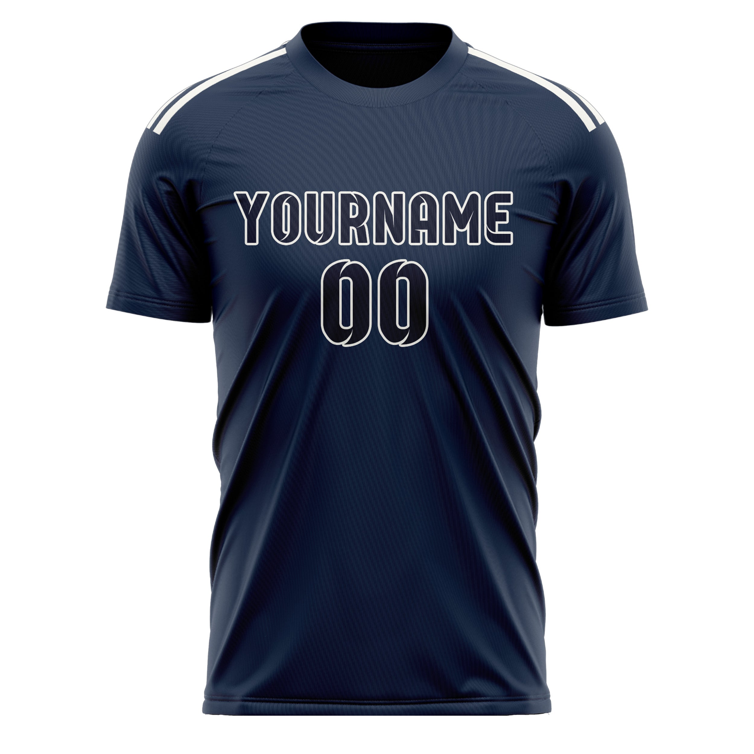 Custom Blue Navy Soccer Jersey
