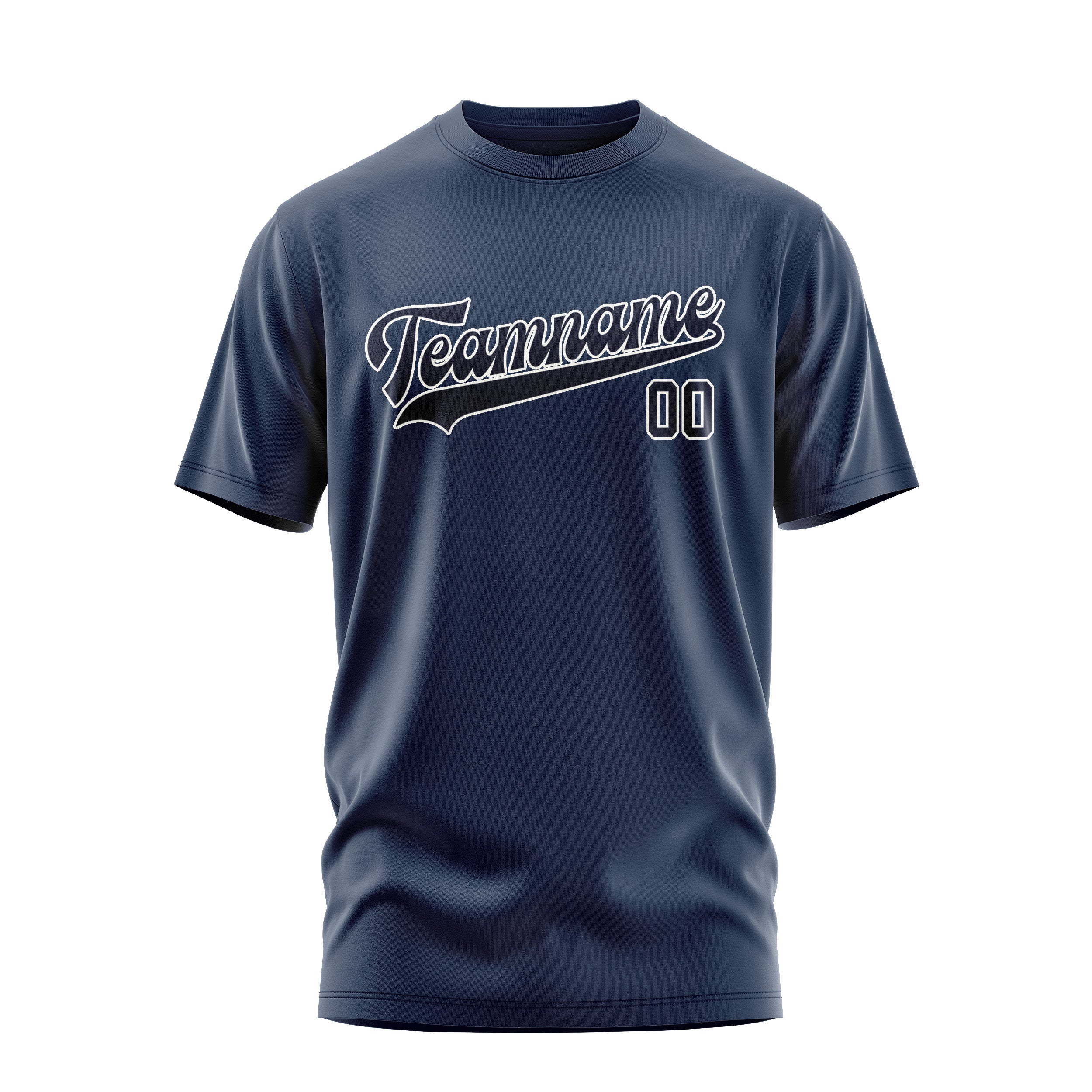 Custom Blue Navy T-Shirt