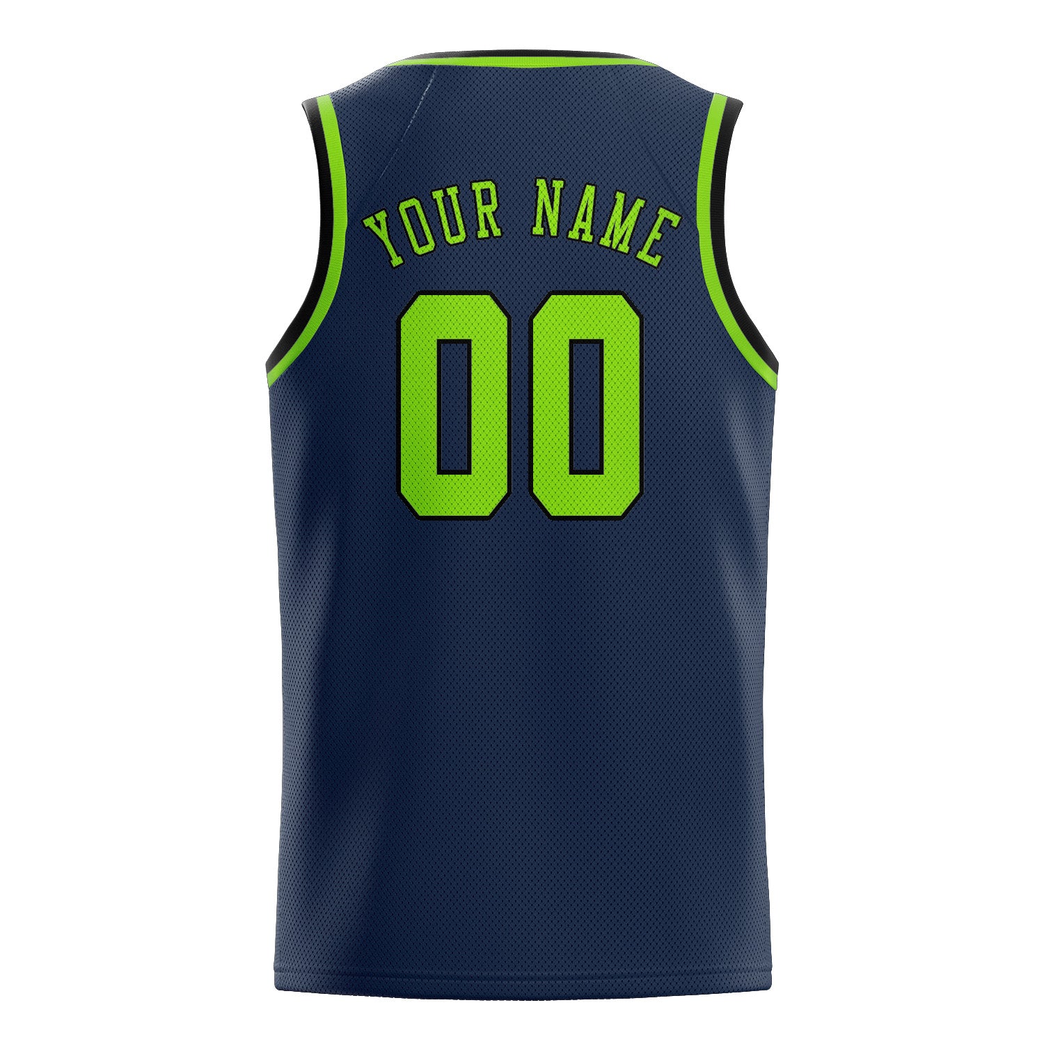 Custom Blue Emerald Green Basketball Jersey
