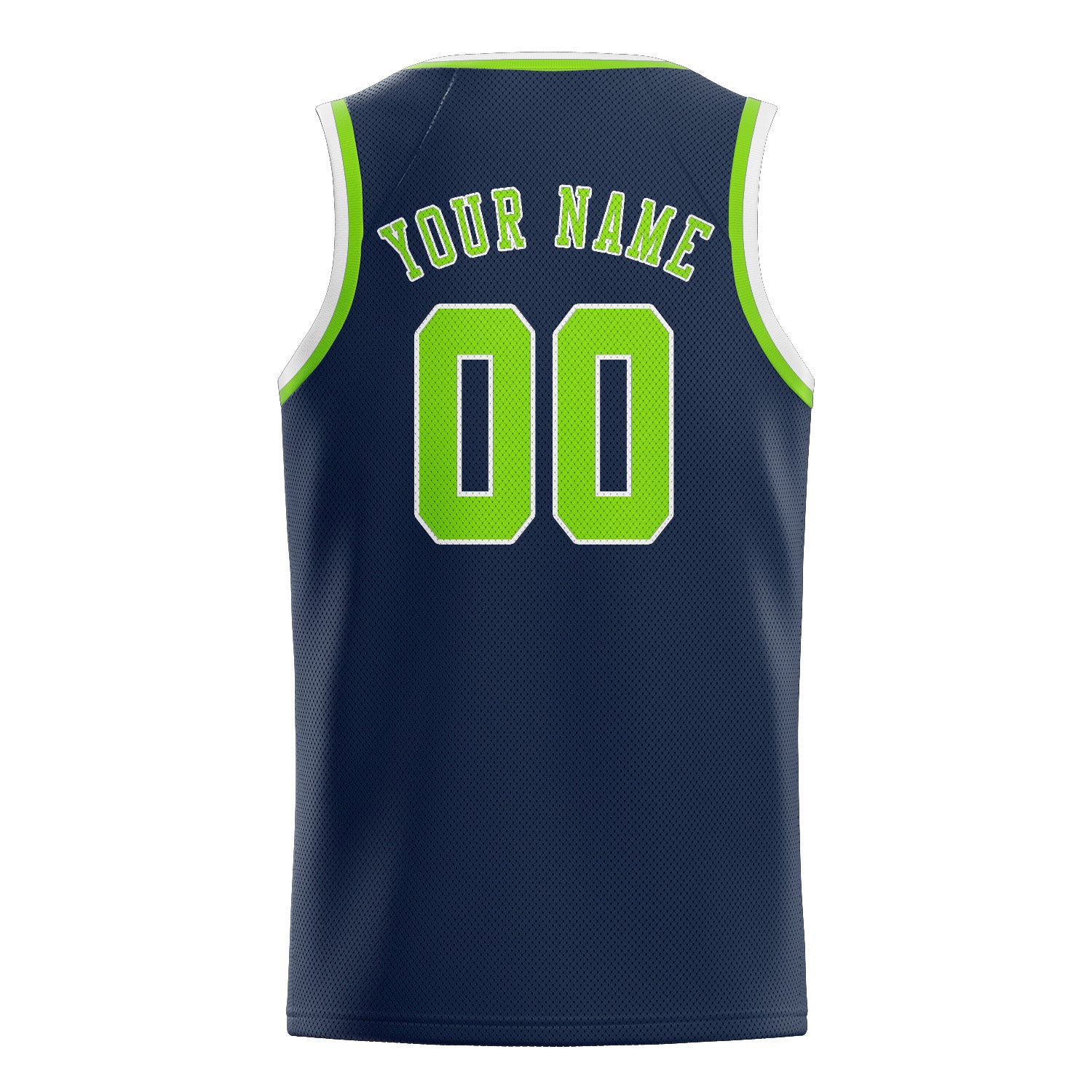 Custom Blue Emerald Green Basketball Jersey