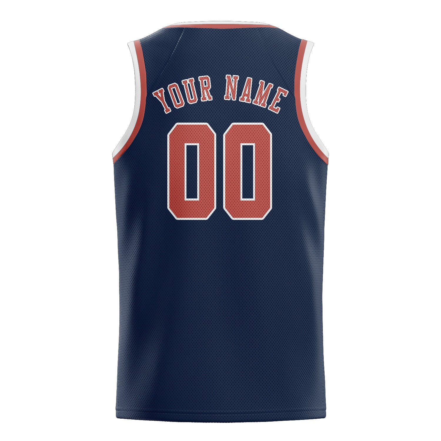 Custom Blue Copper Rose Basketball Jersey