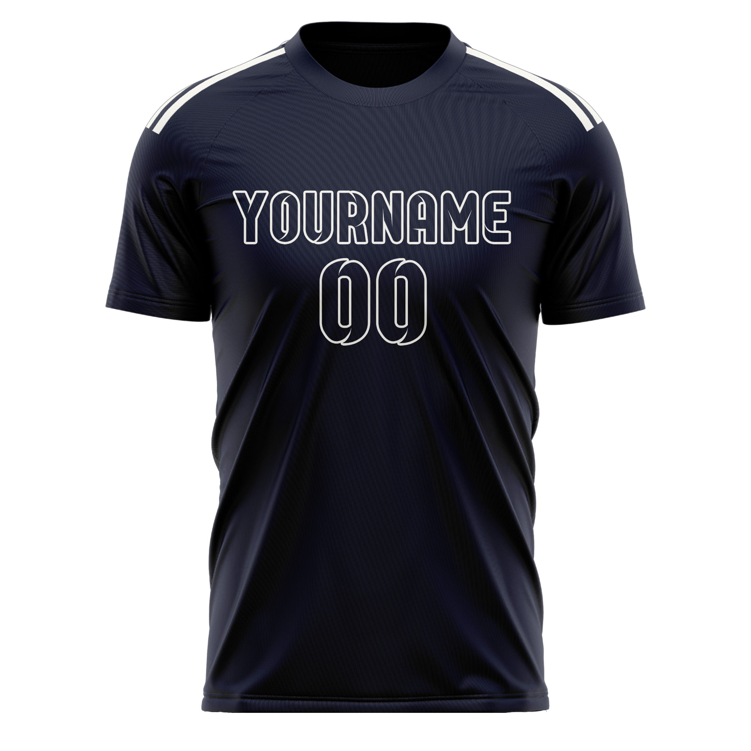 Custom Navy Navy Soccer Jersey