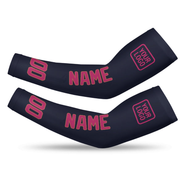 Custom Navy Pink Arm Sleeve