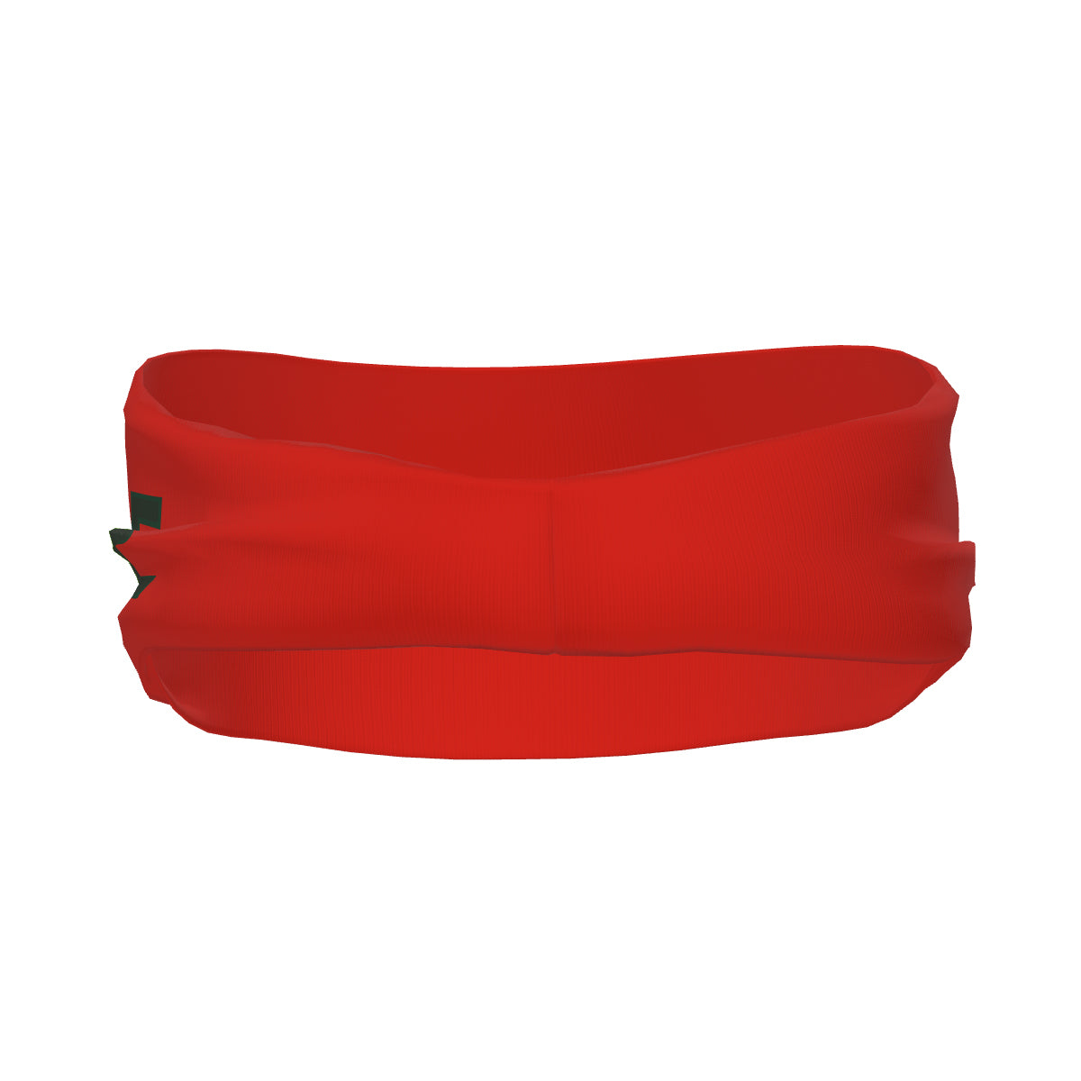 Custom Orange Red Dark Green Sports headband