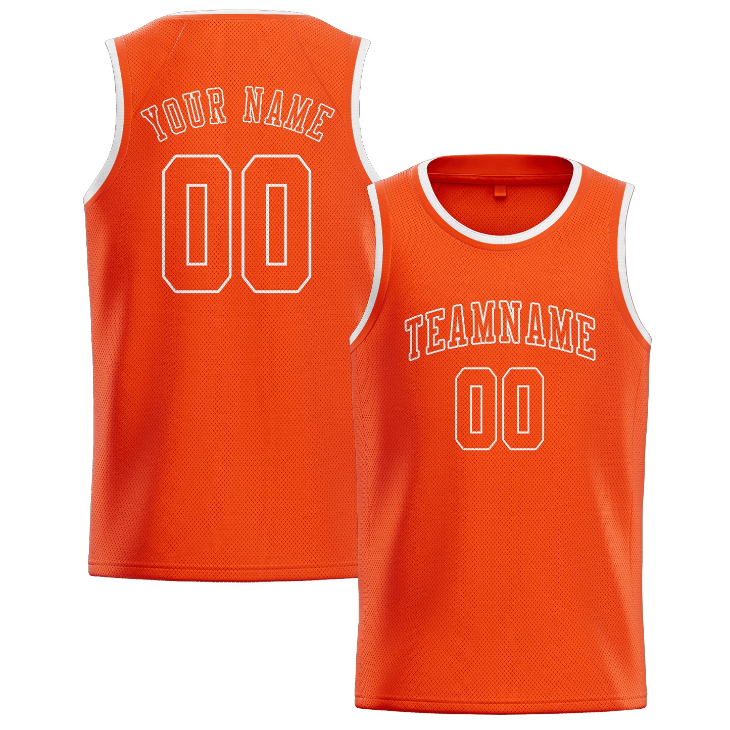 Custom Orange Red Orange Red Basketball Jersey