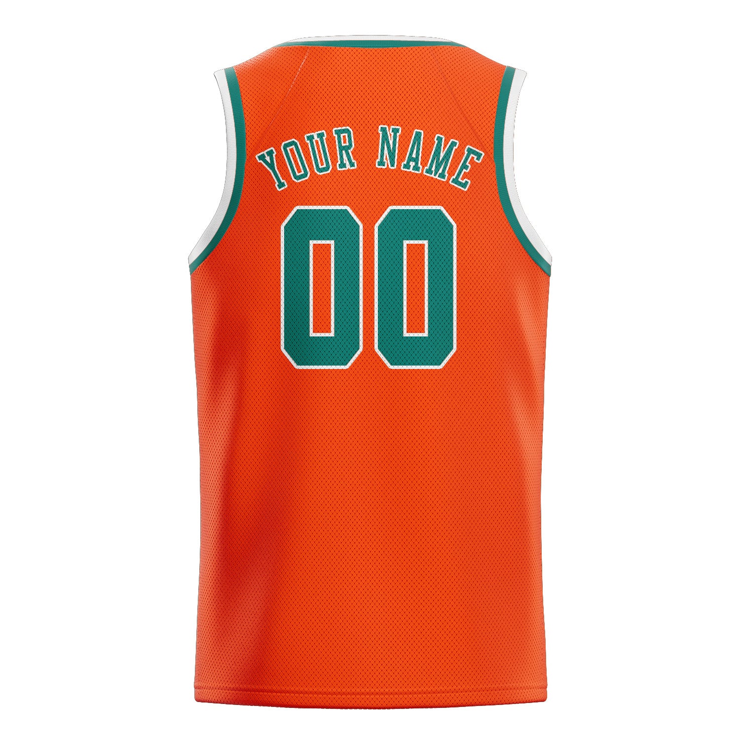 Custom Orange Red Blue Green Basketball Jersey