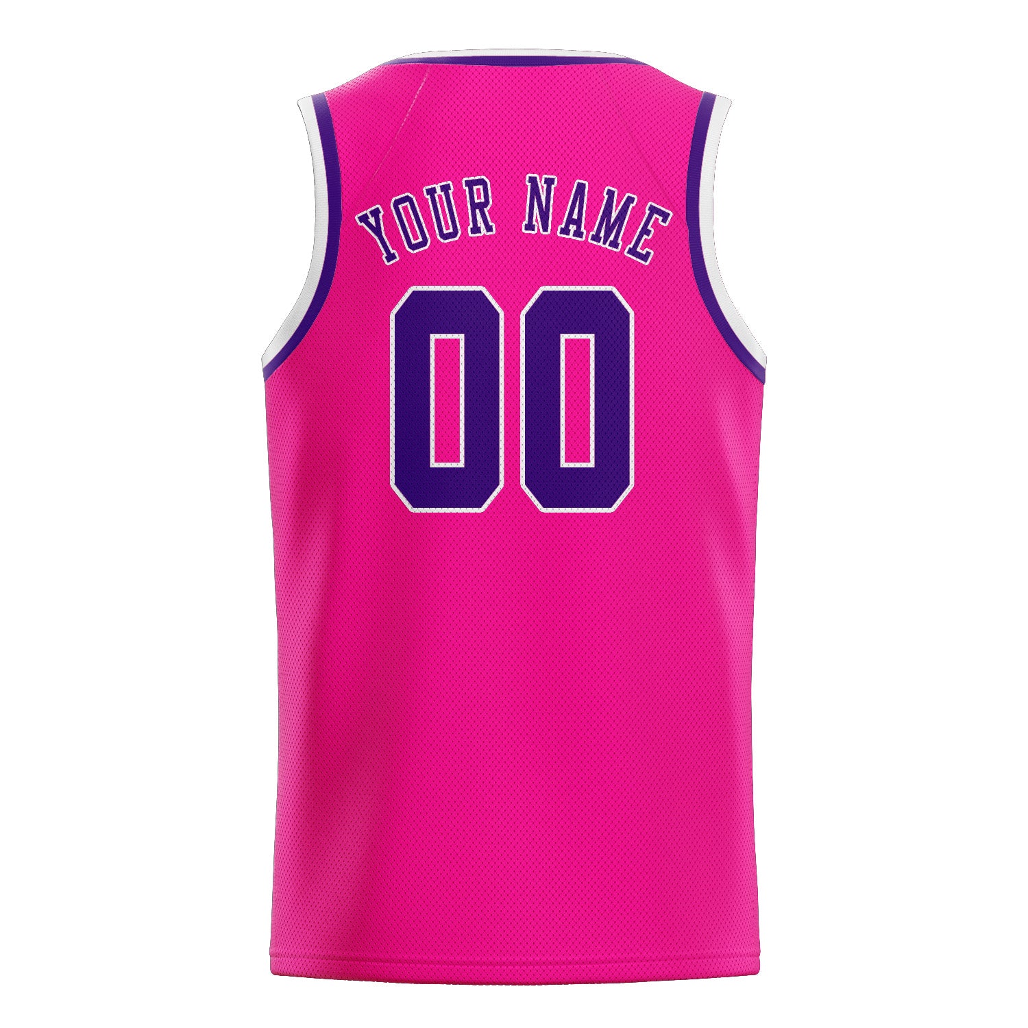Custom Pink Purple Basketball Jersey
