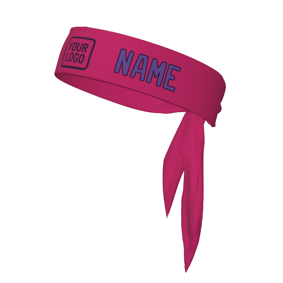 Custom Pink Light Purple Headband