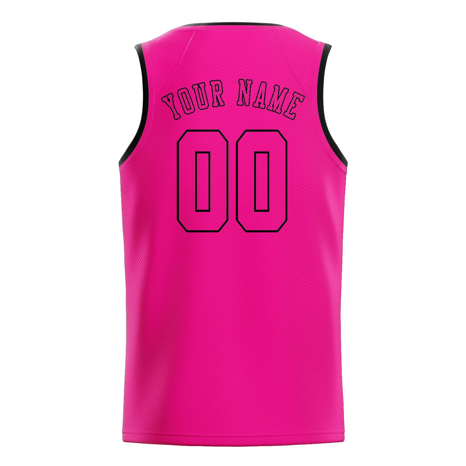 Custom Pink Pink Basketball Jersey