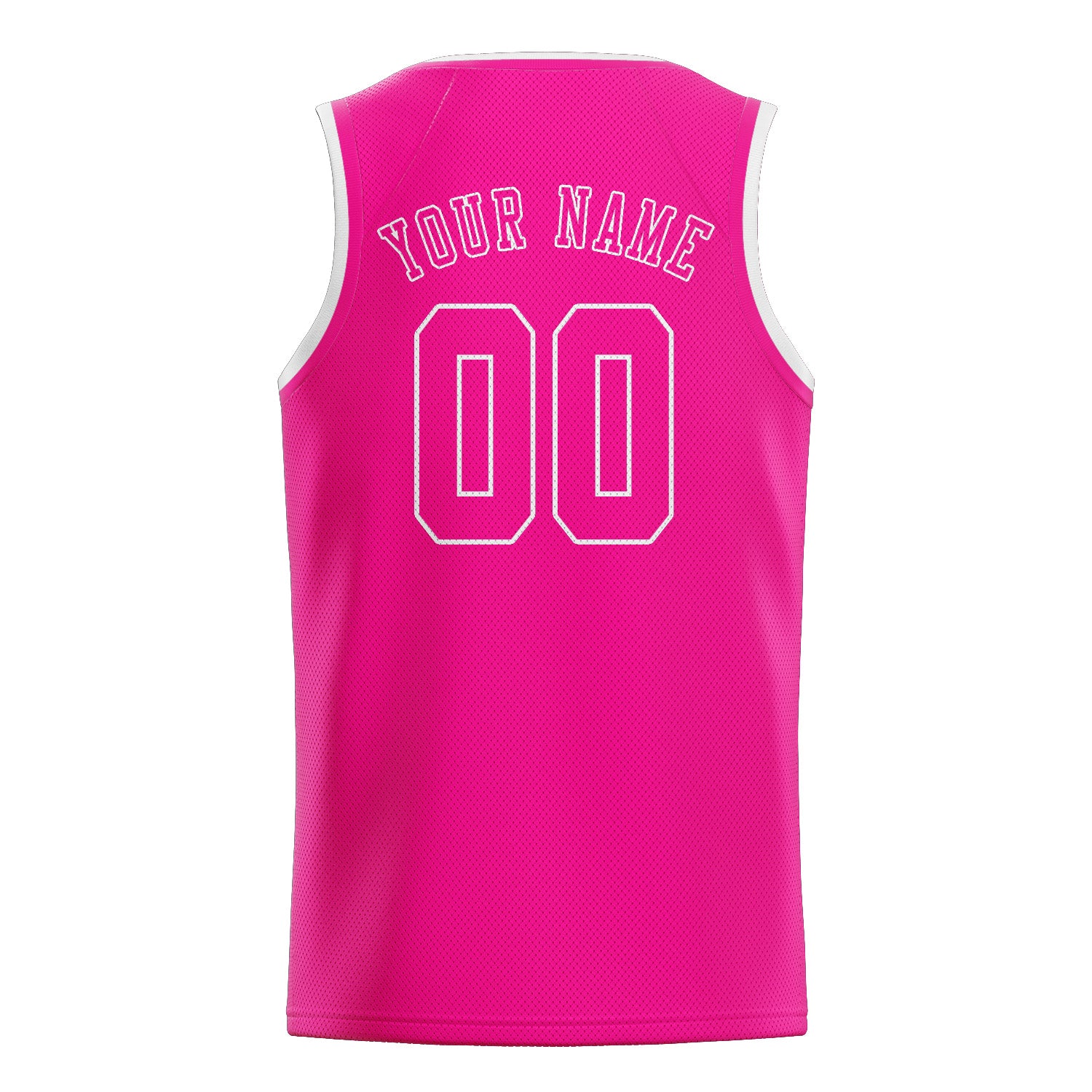 Custom Pink Pink Basketball Jersey