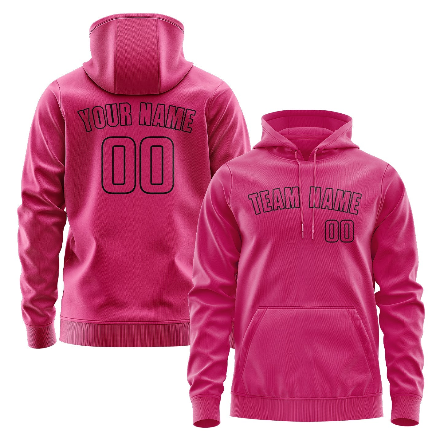 Custom Pink Pink Hoodie