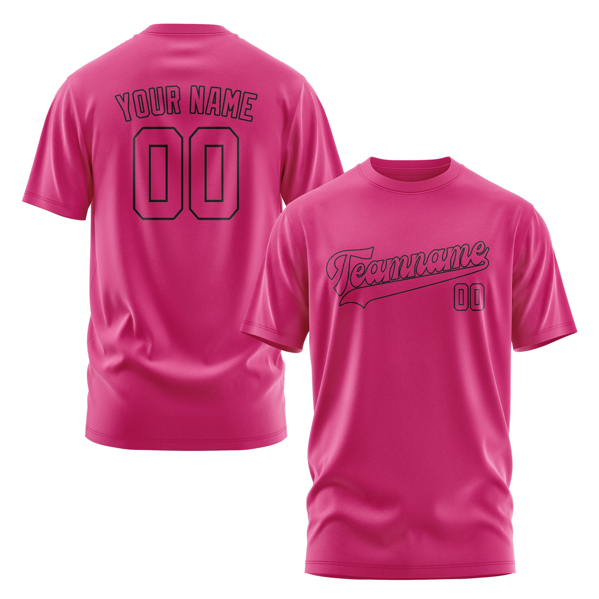 Custom Pink Pink T-Shirt