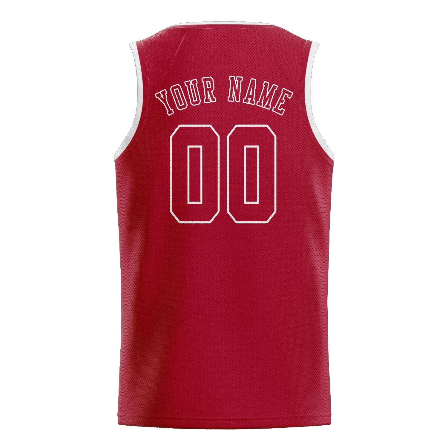 Custom Red Red Basketball Jersey