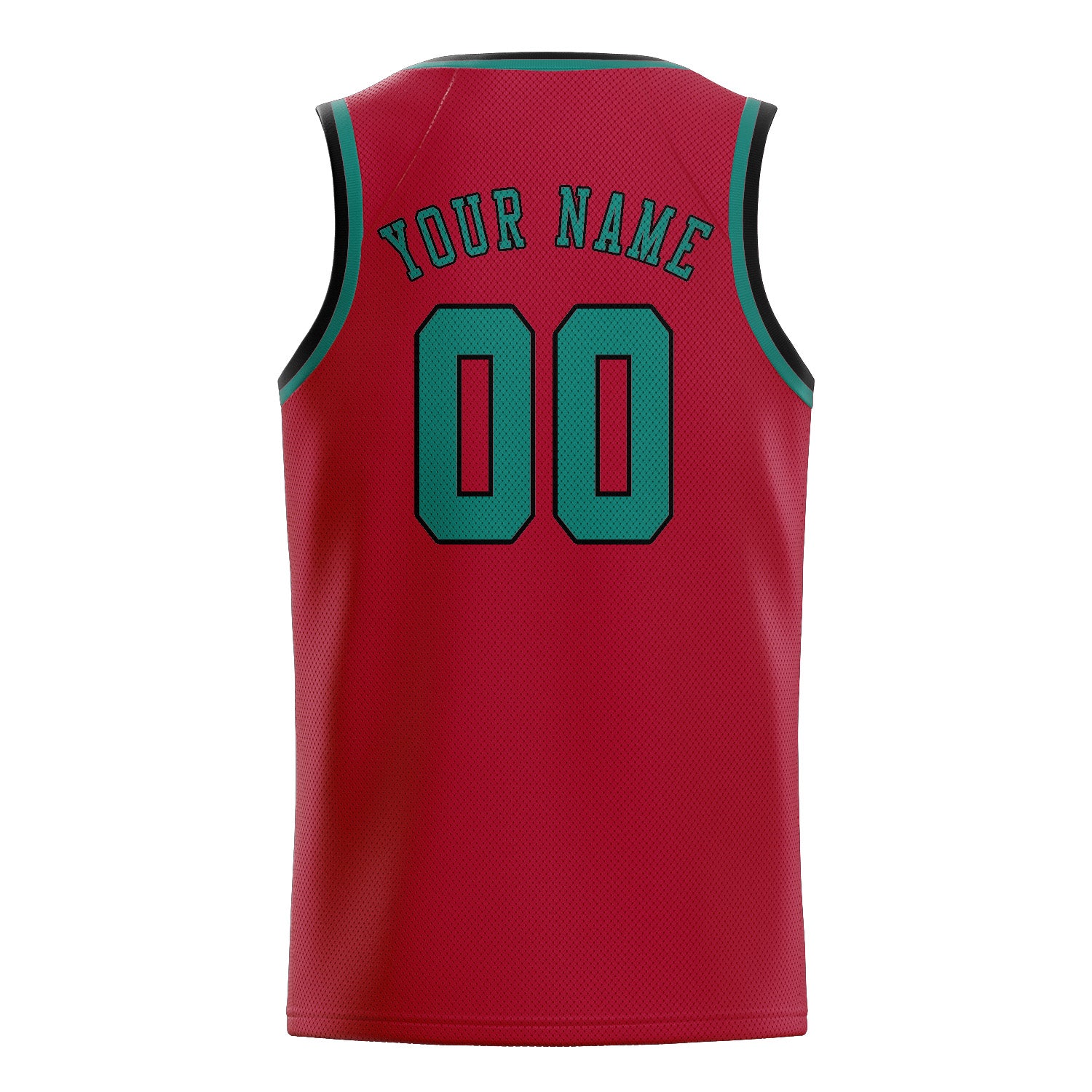Custom Red Blue Green Basketball Jersey