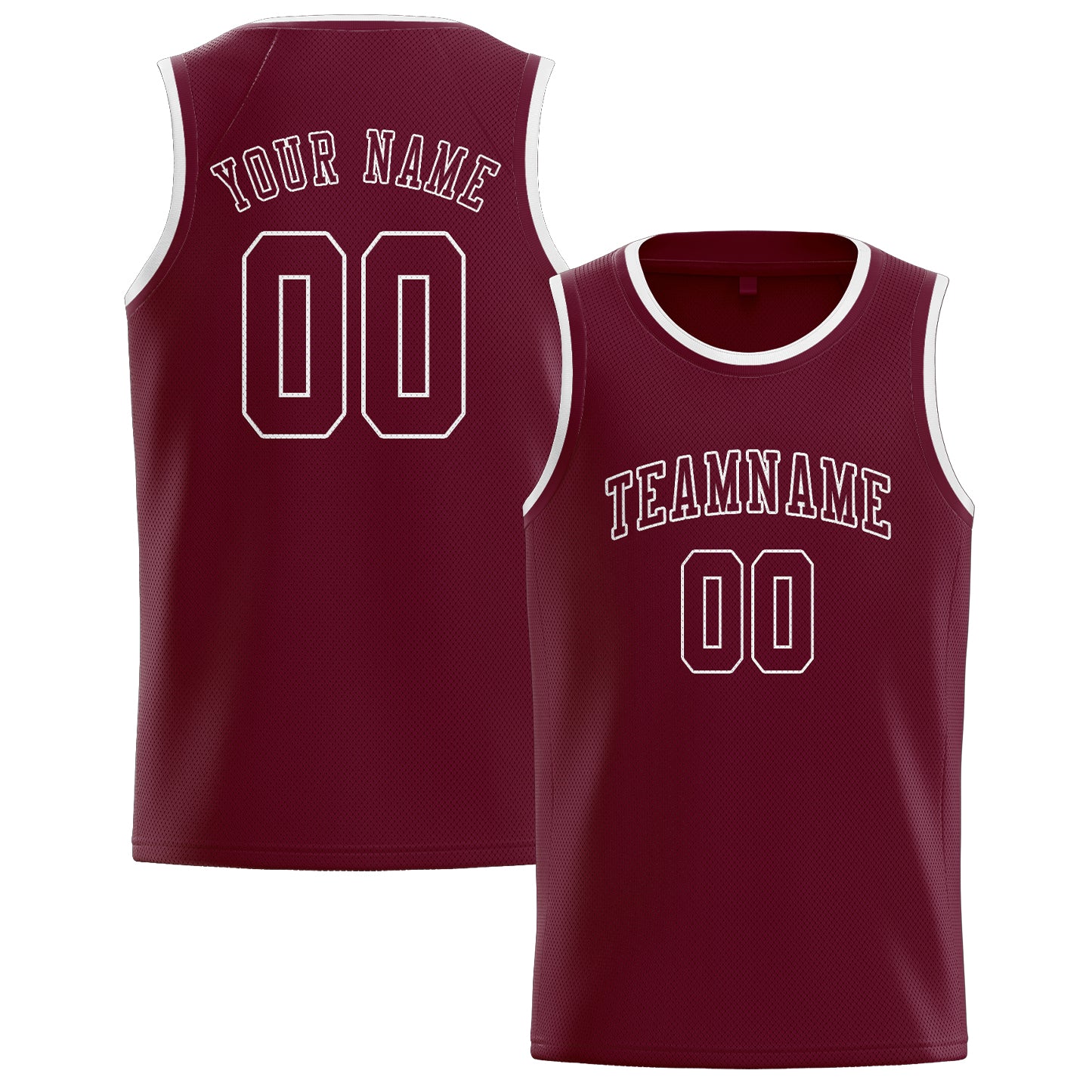 Custom Crimson Red Crimson Red Basketball Jersey