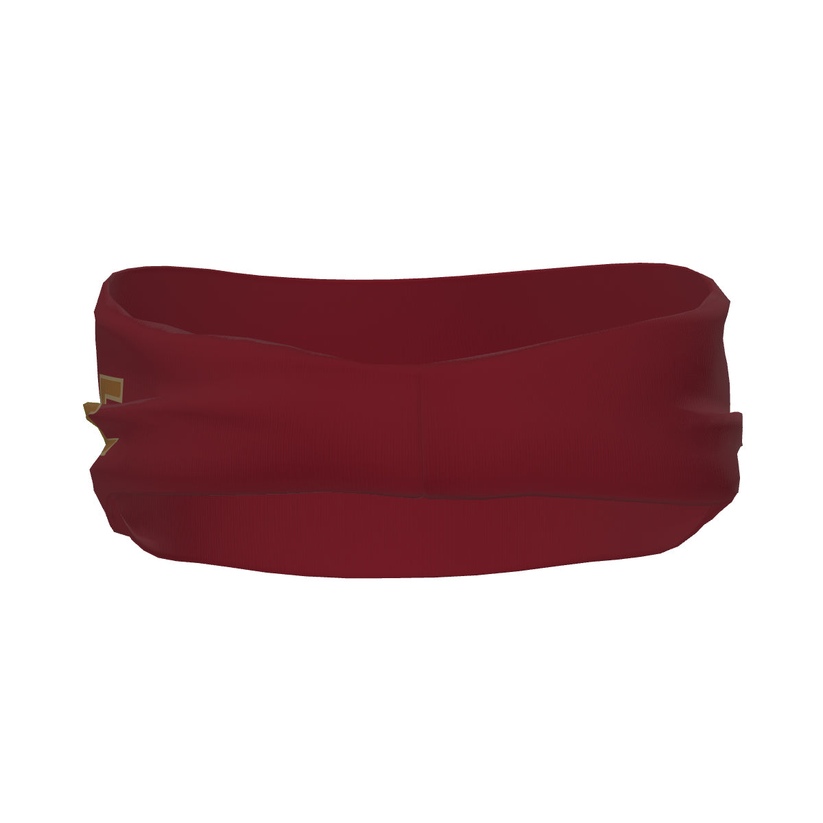 Custom Crimson Red Khaki Sports headband