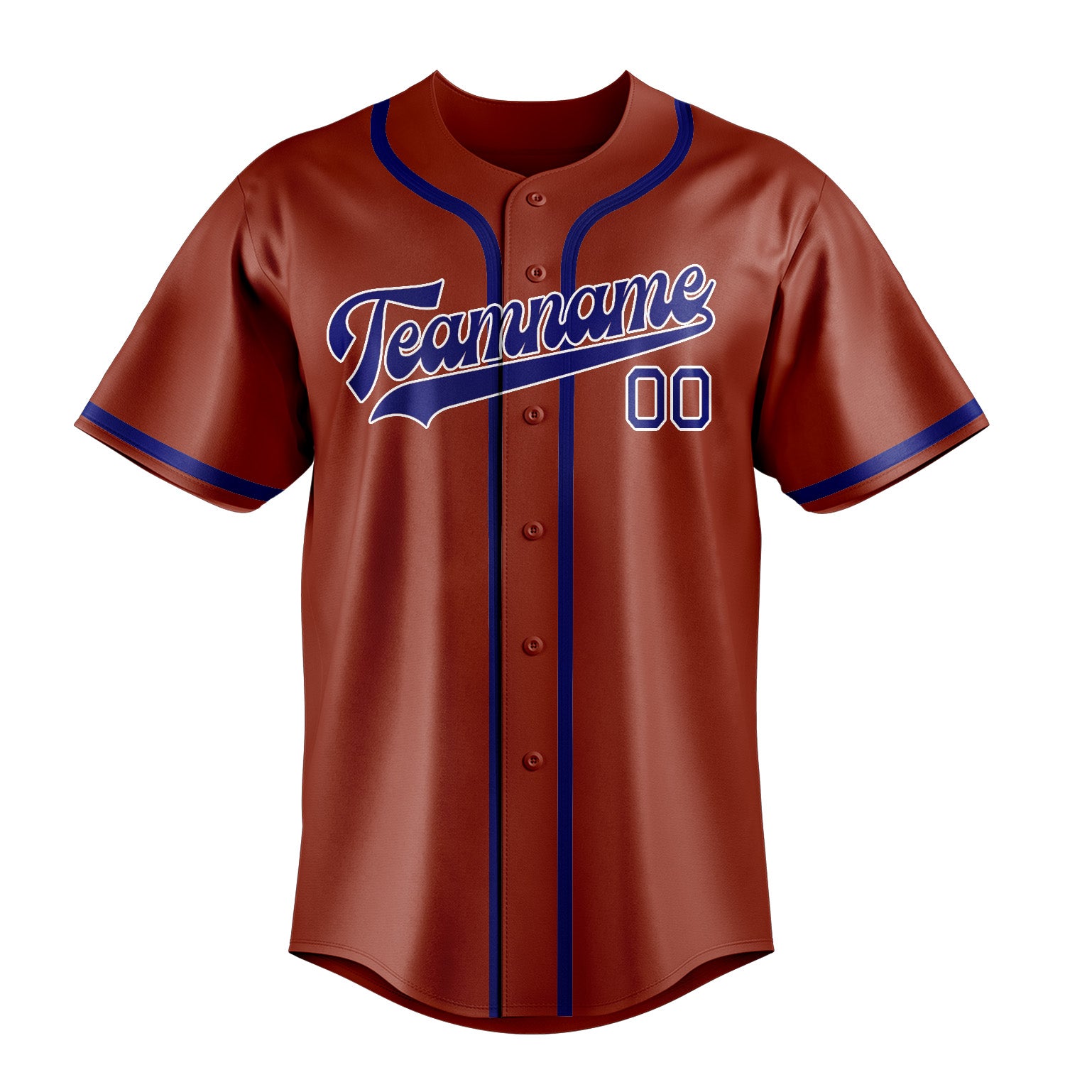 Custom Coral Red Sky Blue Baseball Jersey