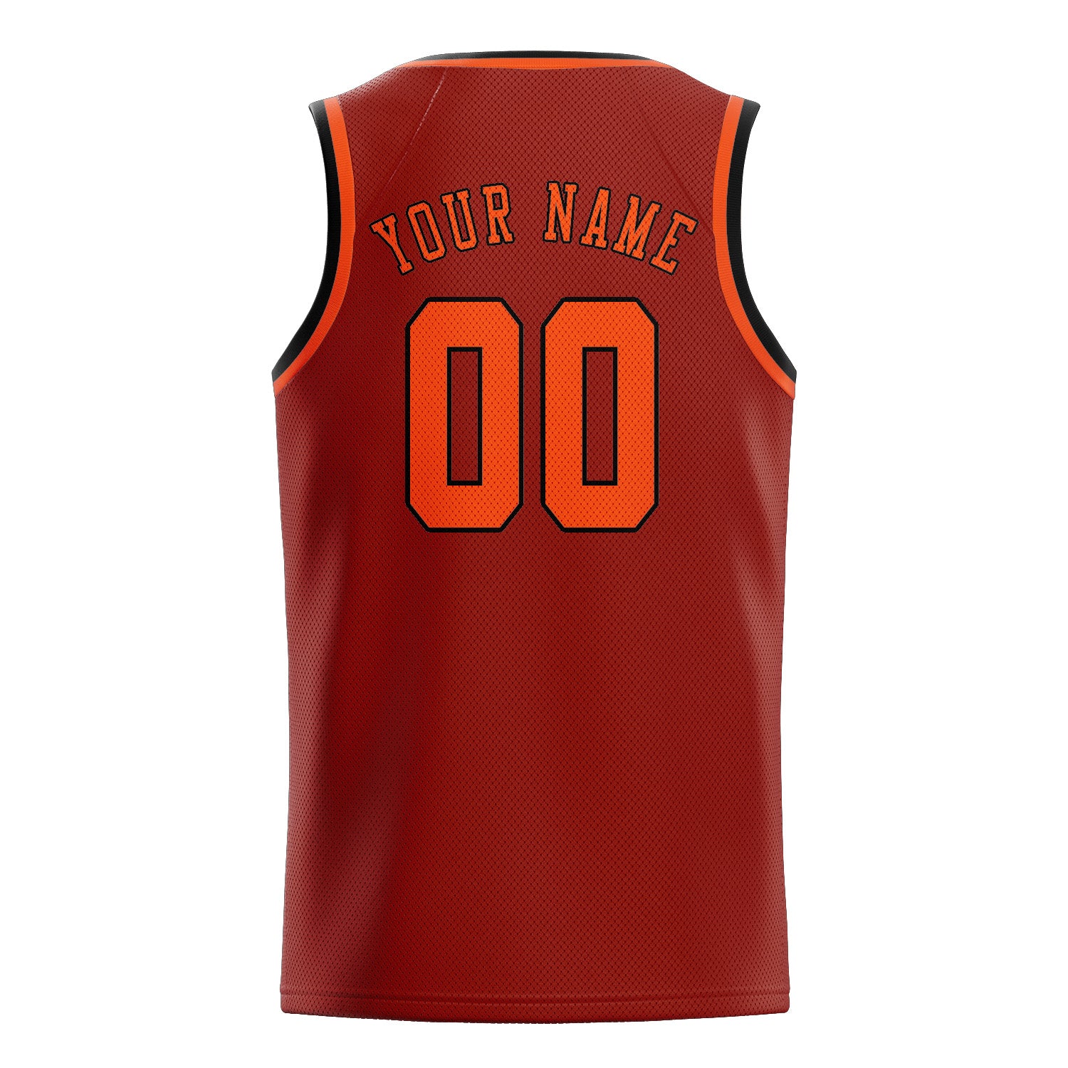 Custom Coral Red Orange Red Basketball Jersey