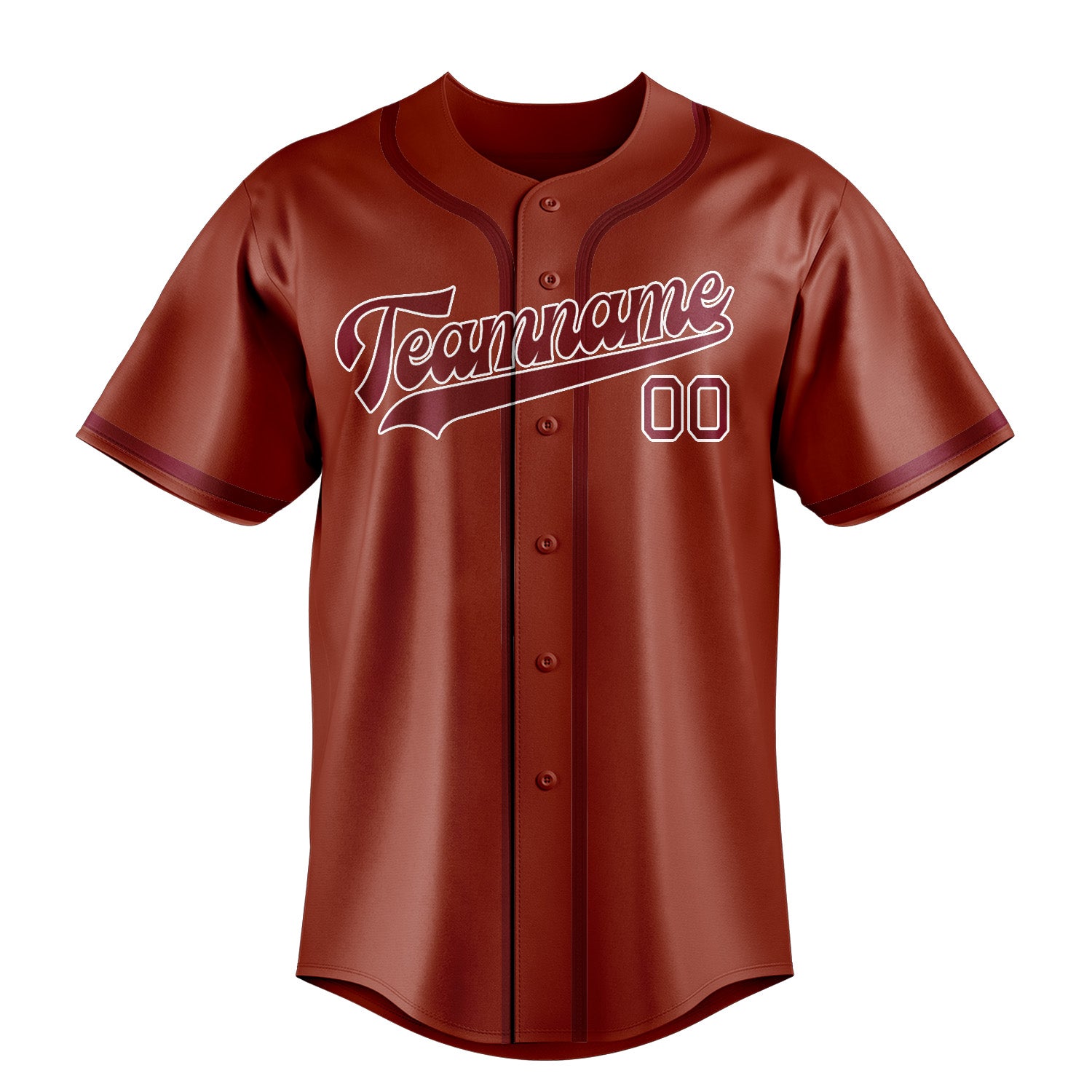 Custom Coral Red Crimson Red Baseball Jersey