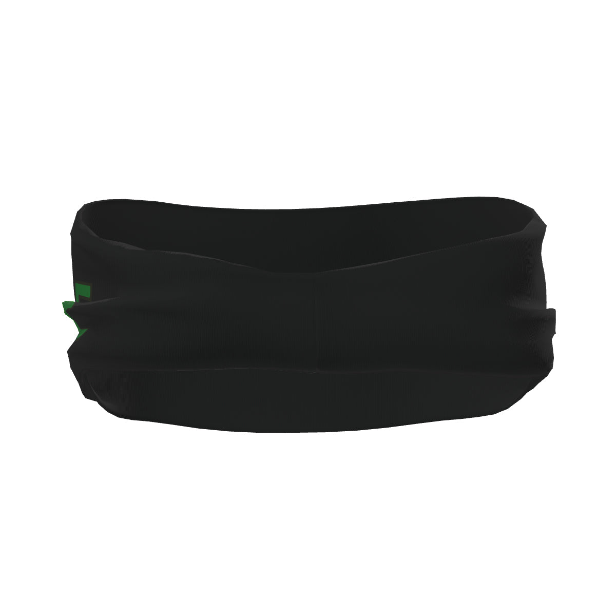 Custom Black Emerald Green Sports headband