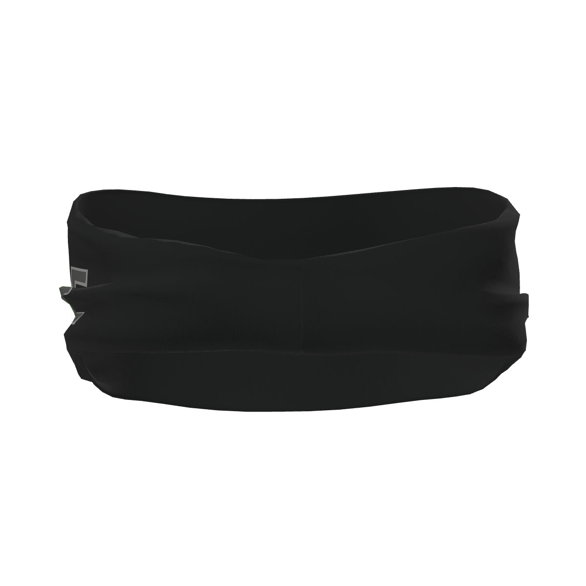 Custom Black Dark Grey Sports headband