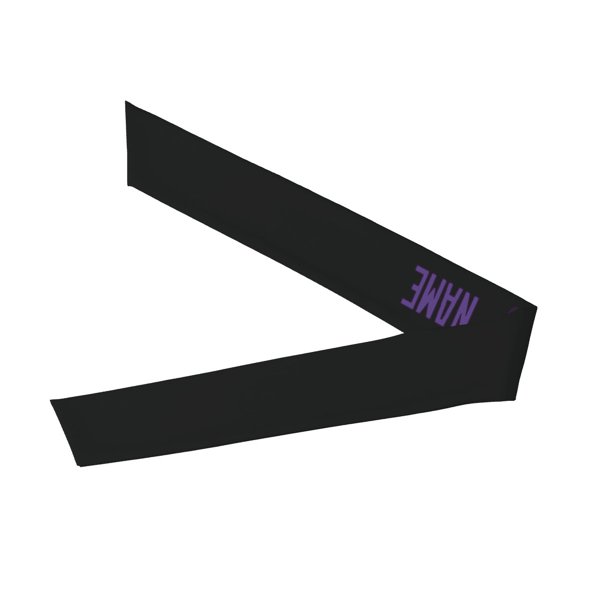 Custom Black Light Purple Headband
