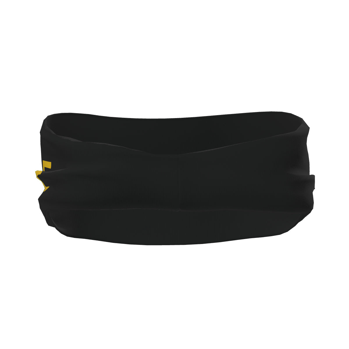 Custom Black Gold Sports headband