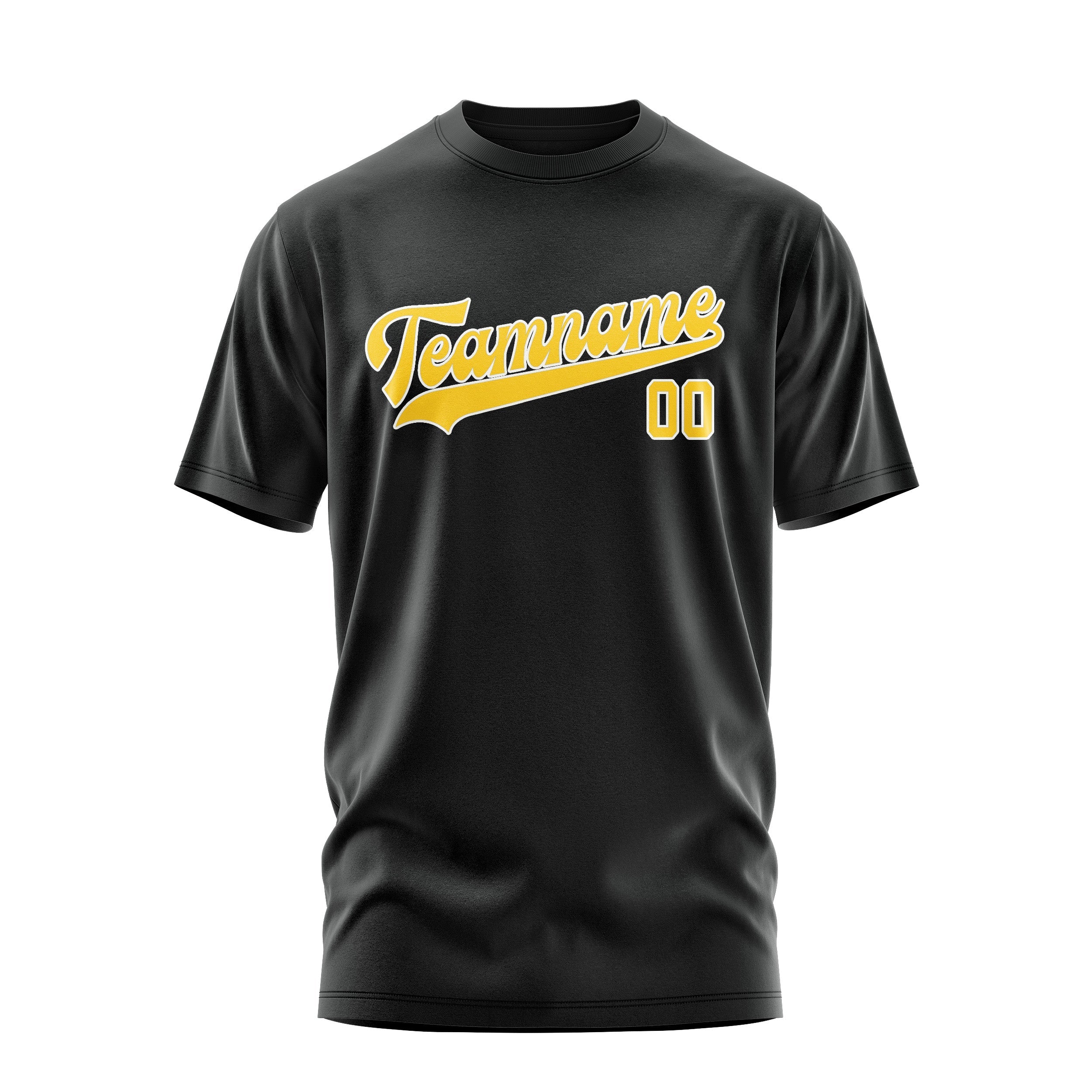Custom Black Gold T-Shirt