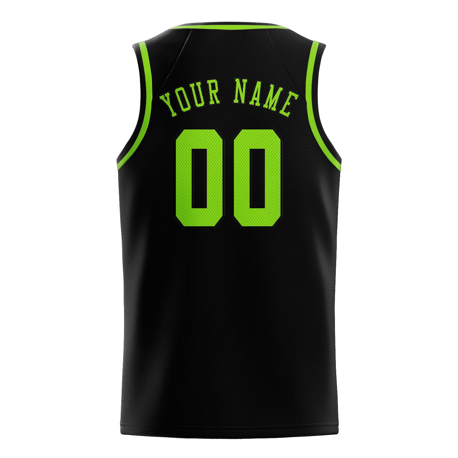Custom Black Emerald Green Basketball Jersey