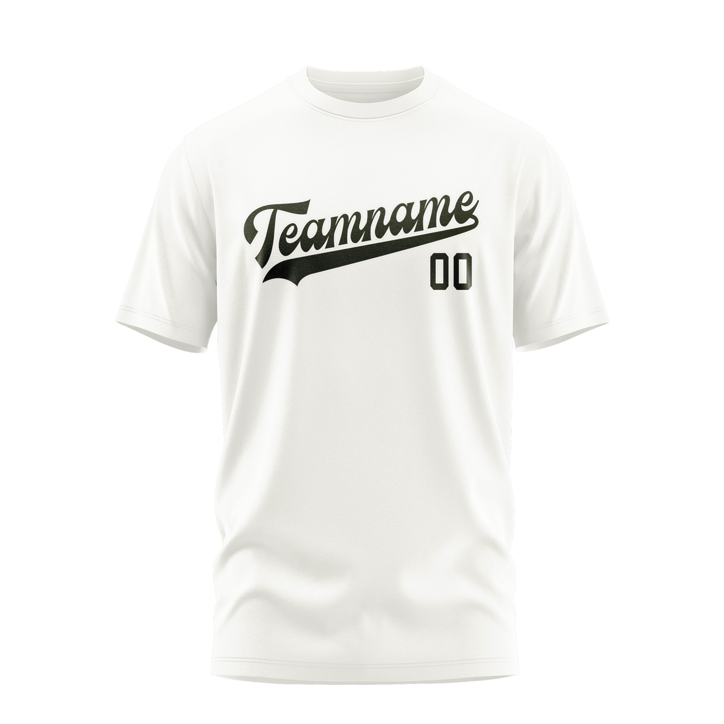 Custom White Olive T-Shirt