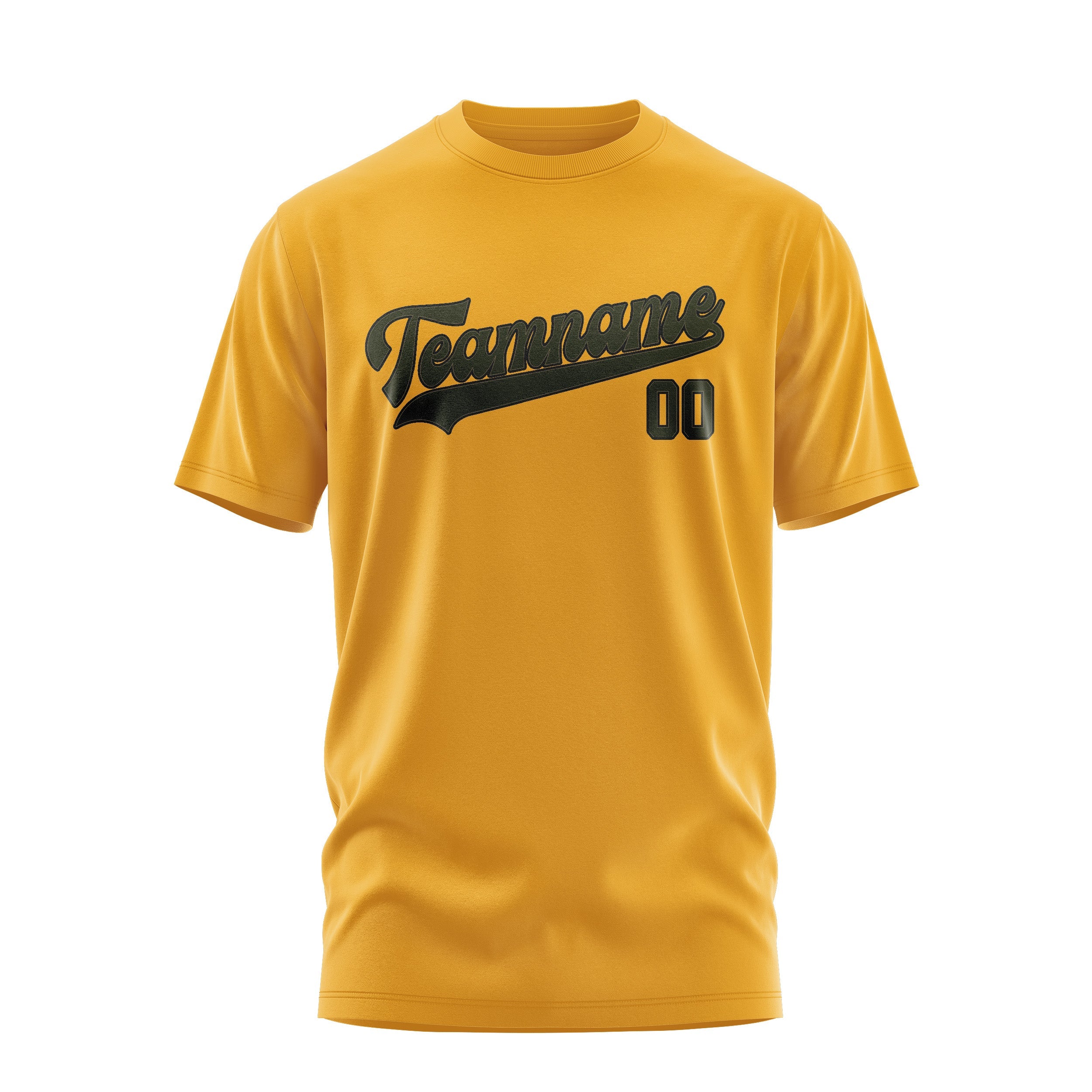 Custom Yellow Olive T-Shirt