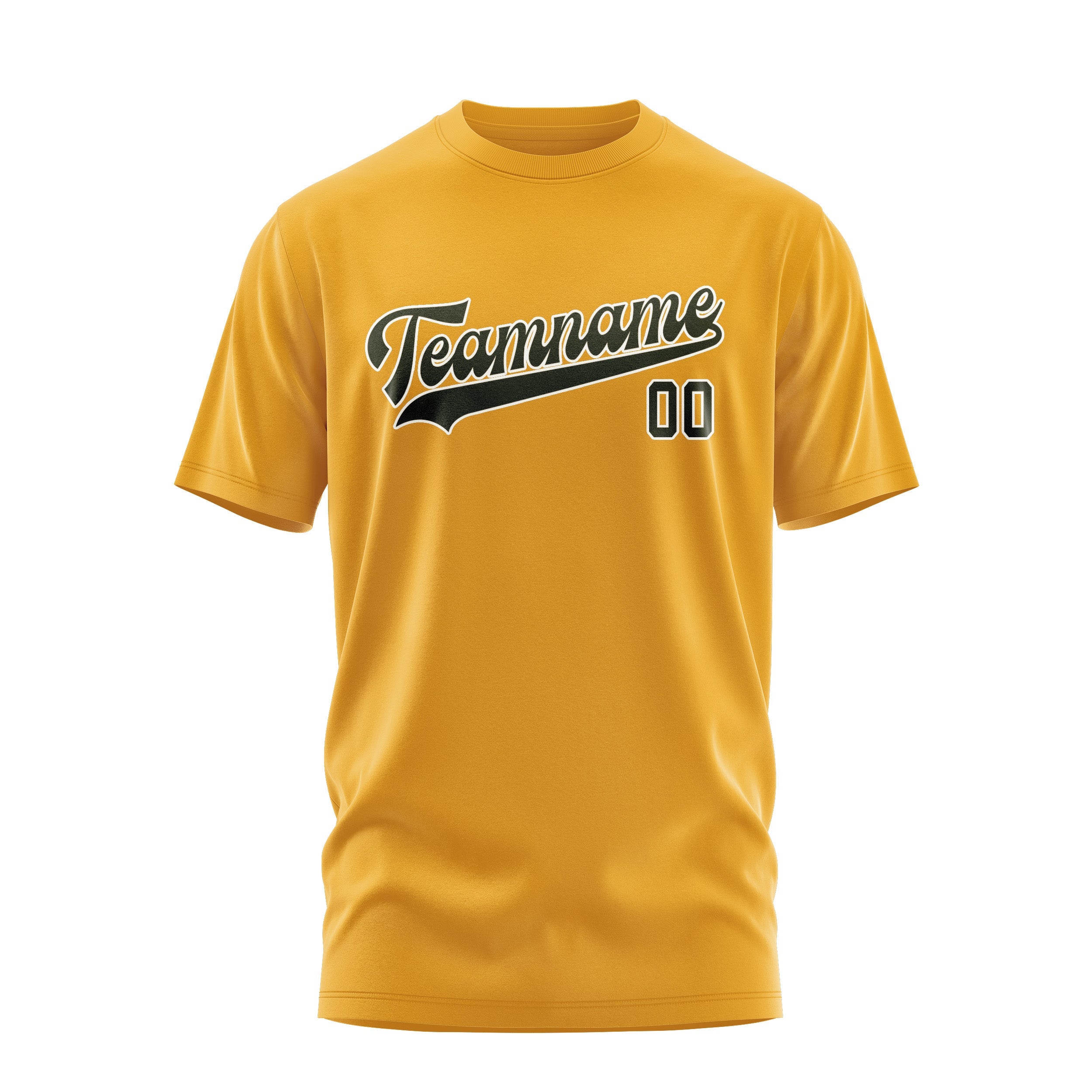 Custom Yellow Olive T-Shirt