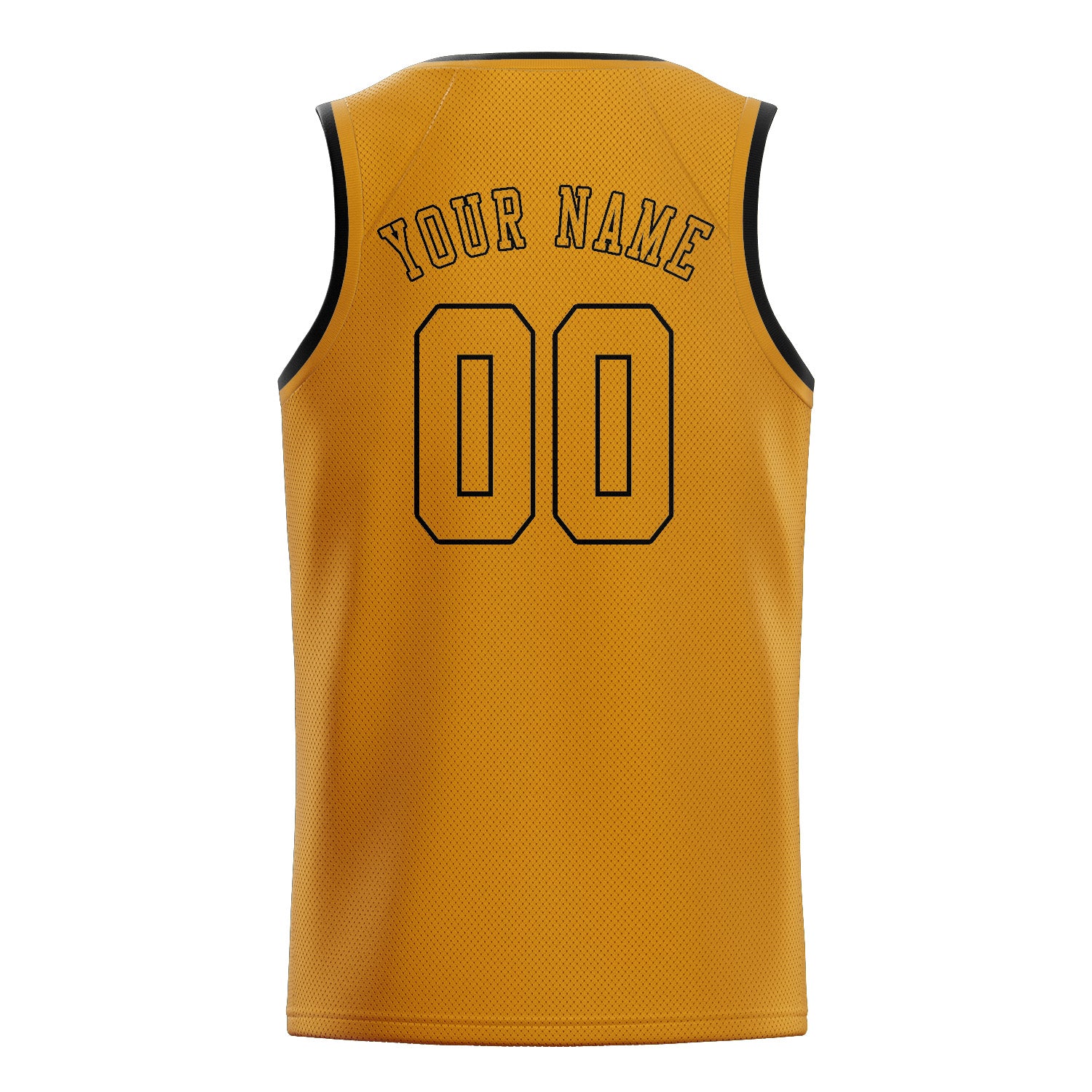 Custom Yellow Yellow Basketball Jersey