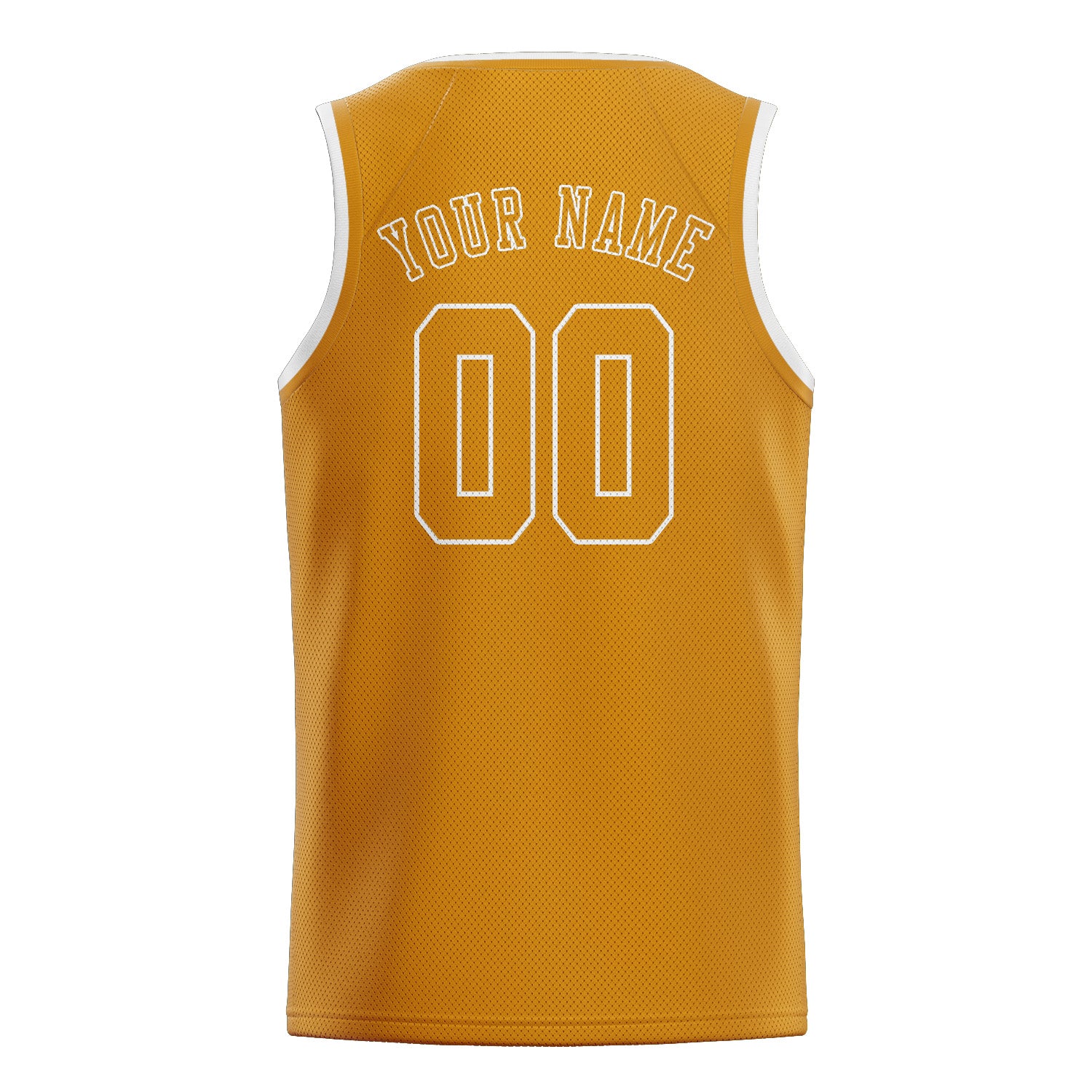 Custom Yellow Yellow Basketball Jersey