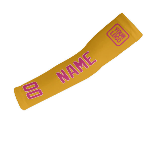 Custom Yellow Pink Arm Sleeve