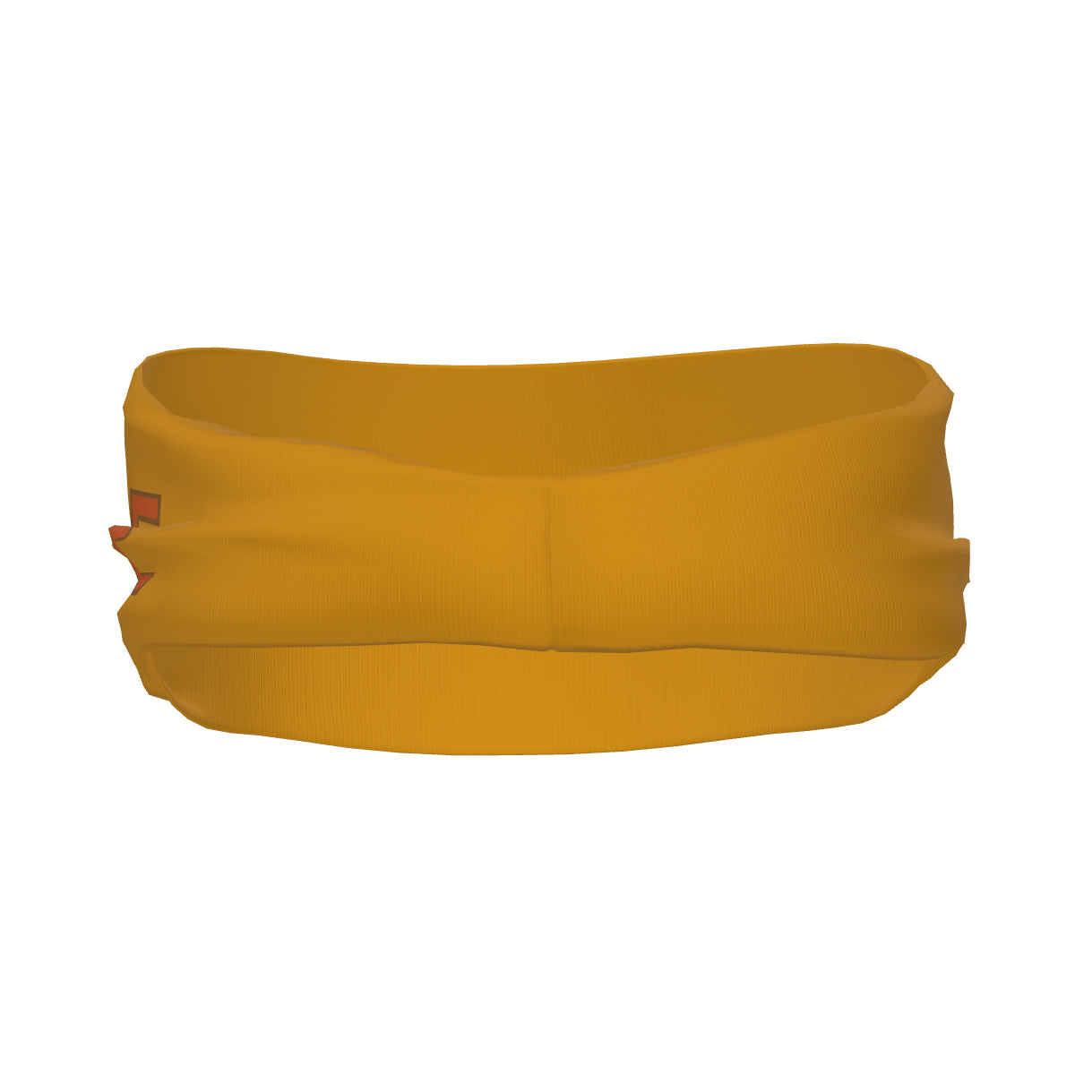 Custom Yellow Orange Sports headband
