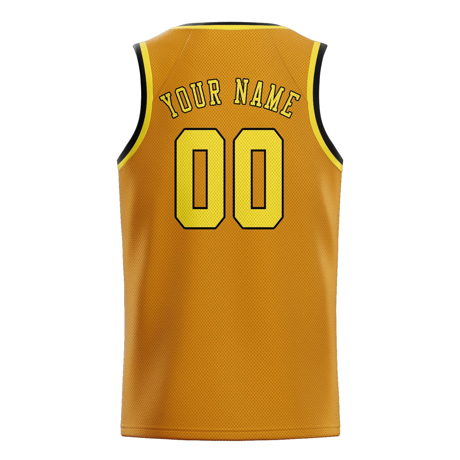 Custom Yellow Light Yellow Basketball Jersey
