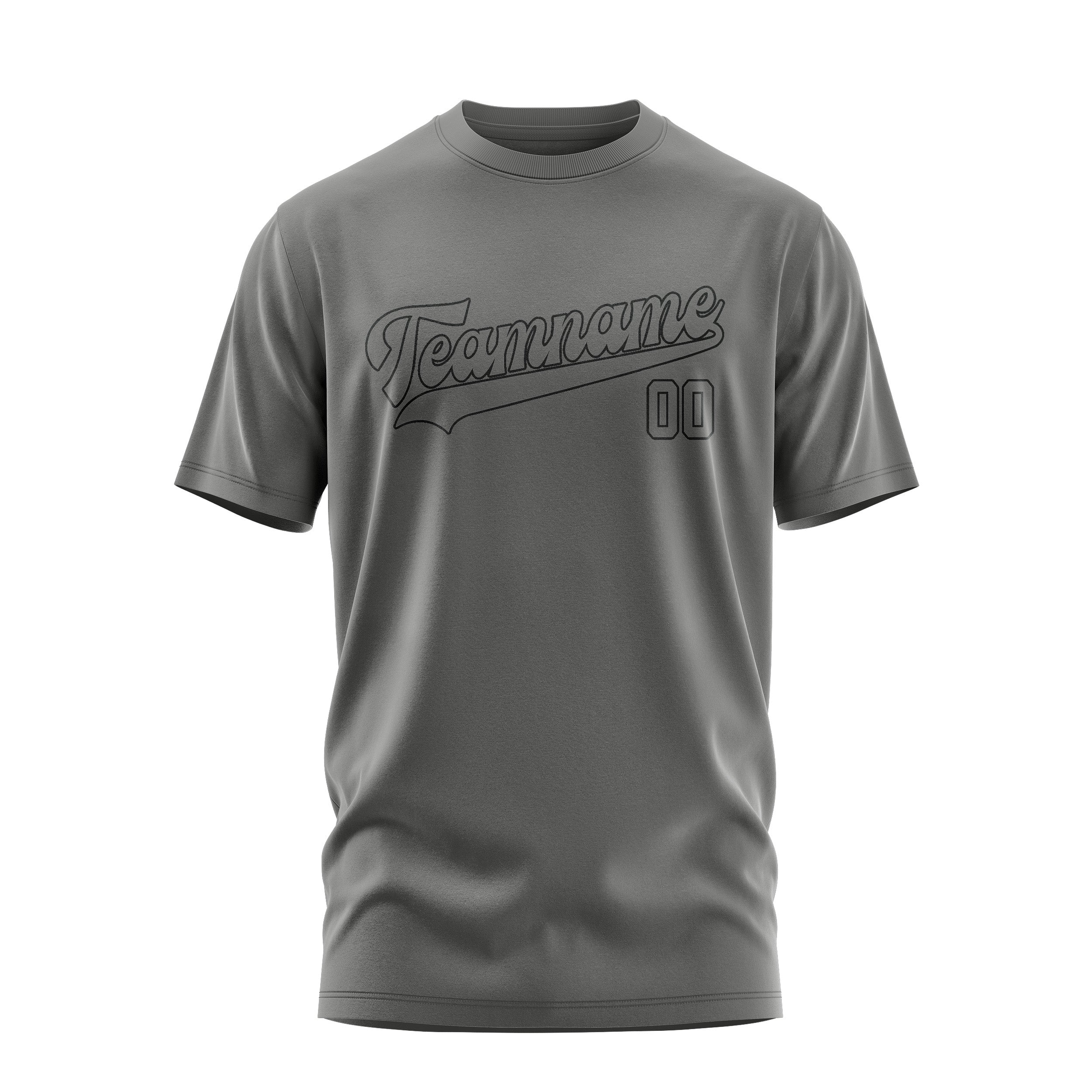 Custom Dark Grey Dark Grey T-Shirt