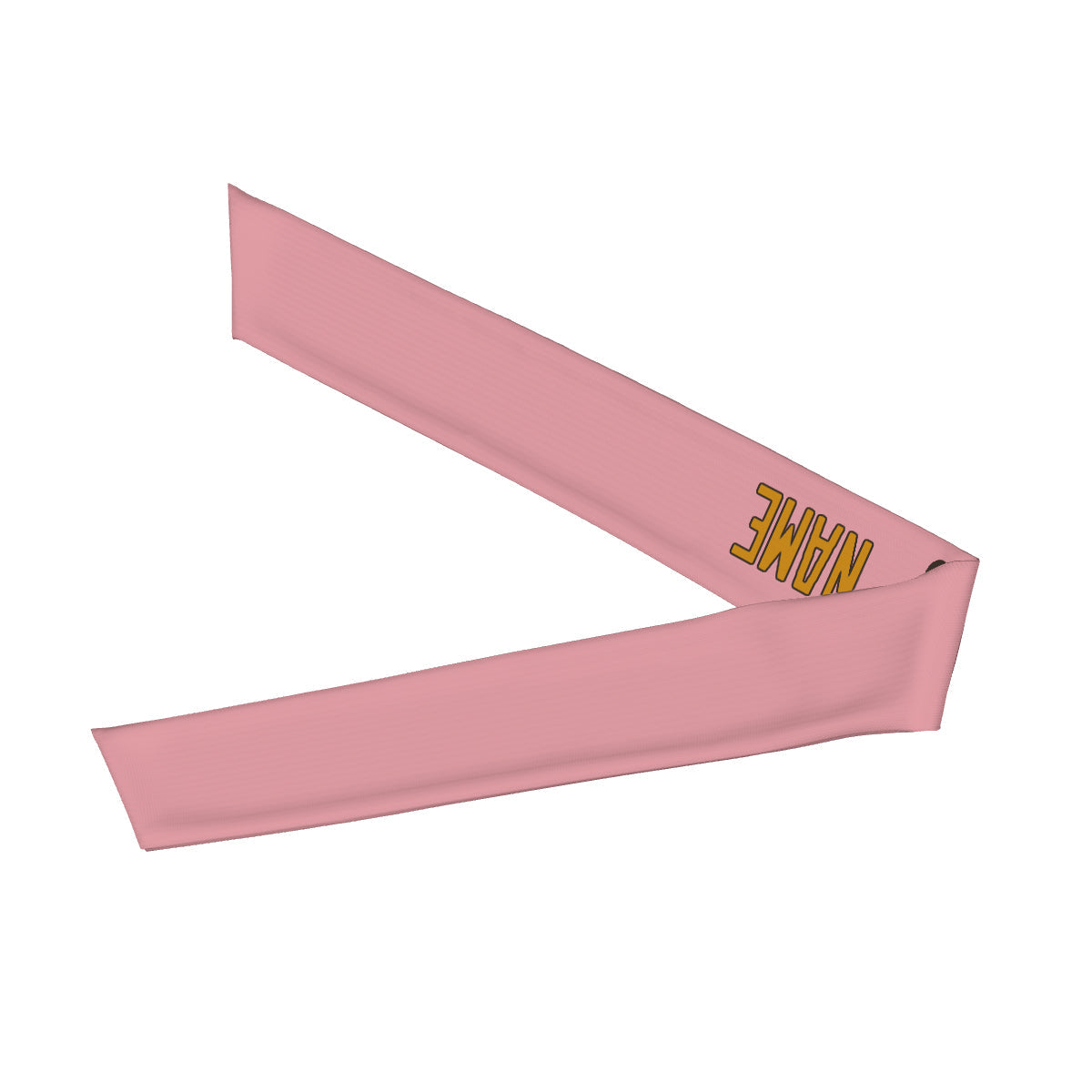 Custom Light Pink Yellow Headband