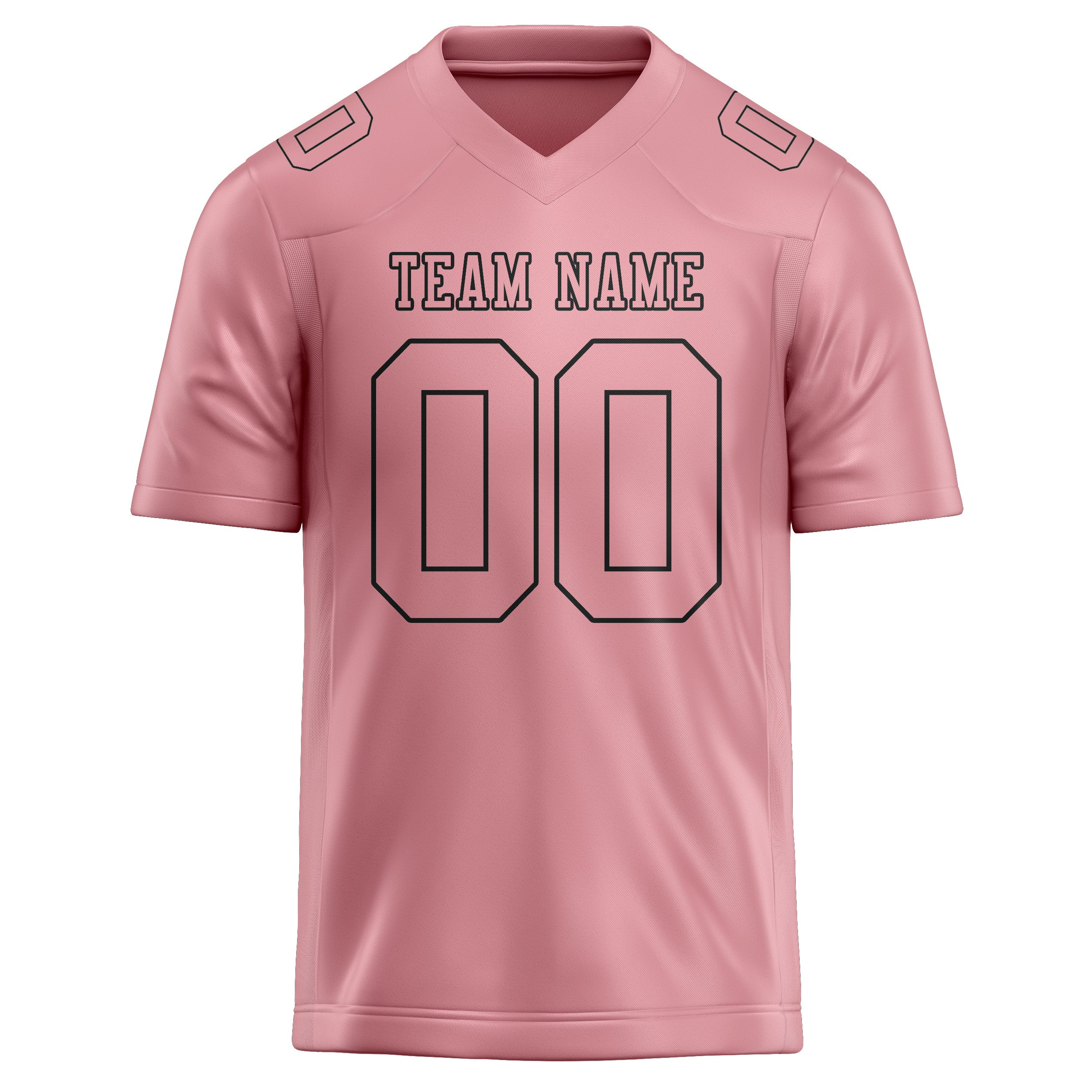 Custom Light Pink Light Pink Football Jersey