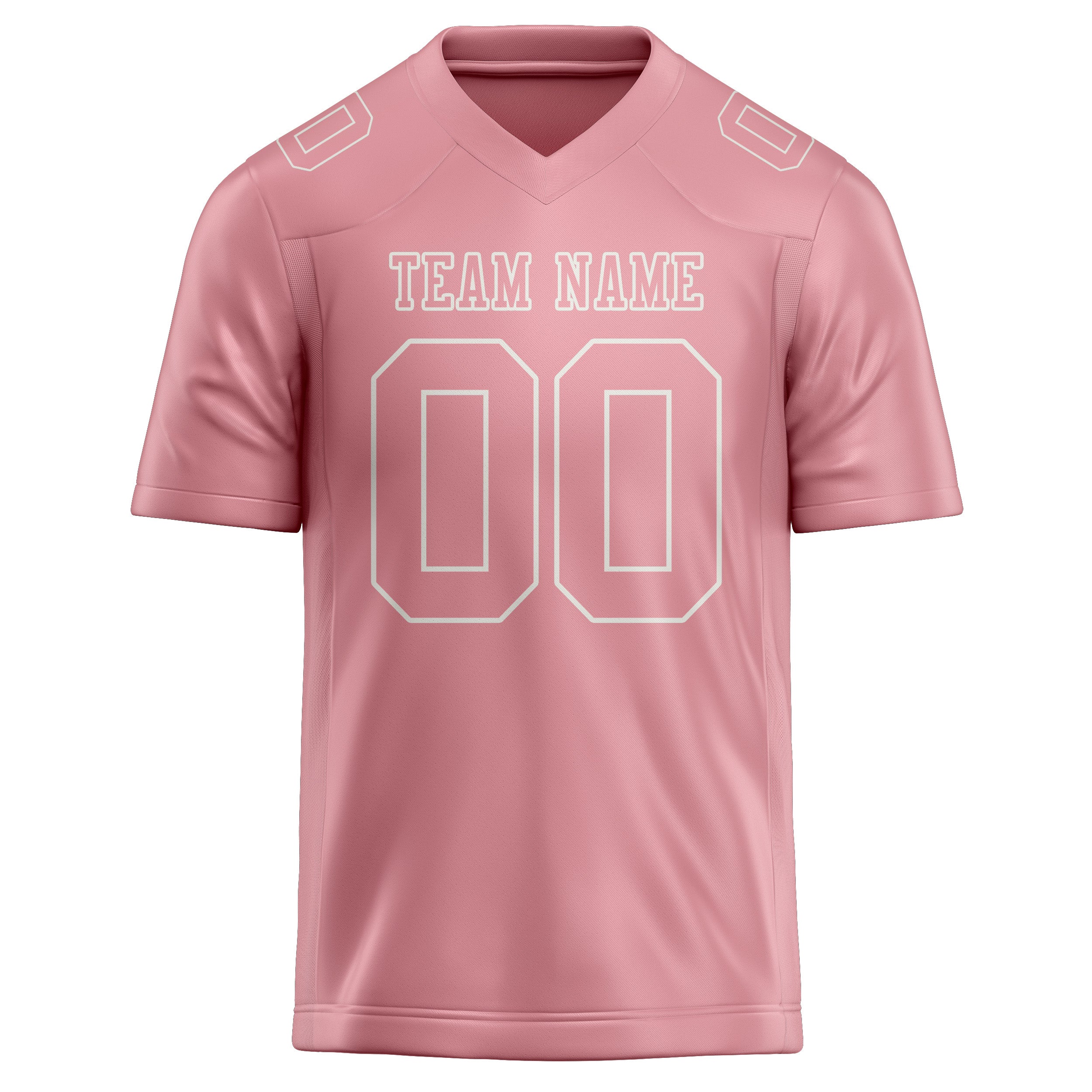 Custom Light Pink Light Pink Football Jersey