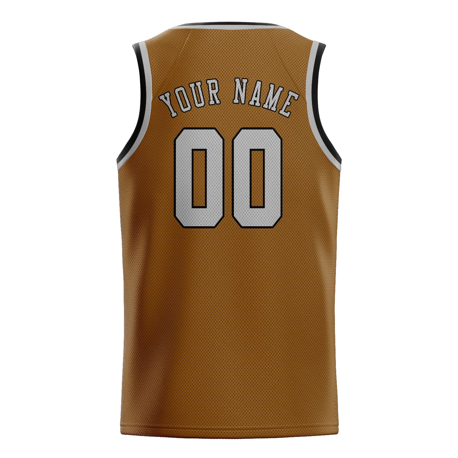Custom Khaki Gray Basketball Jersey