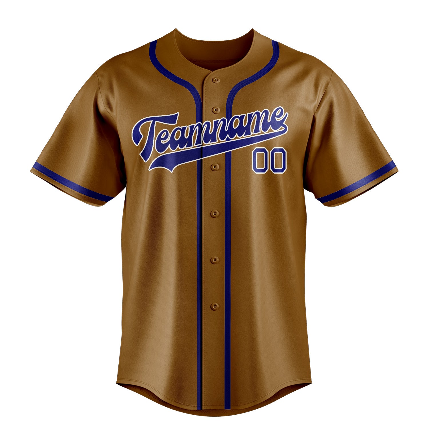 Custom Khaki Sky Blue Baseball Jersey