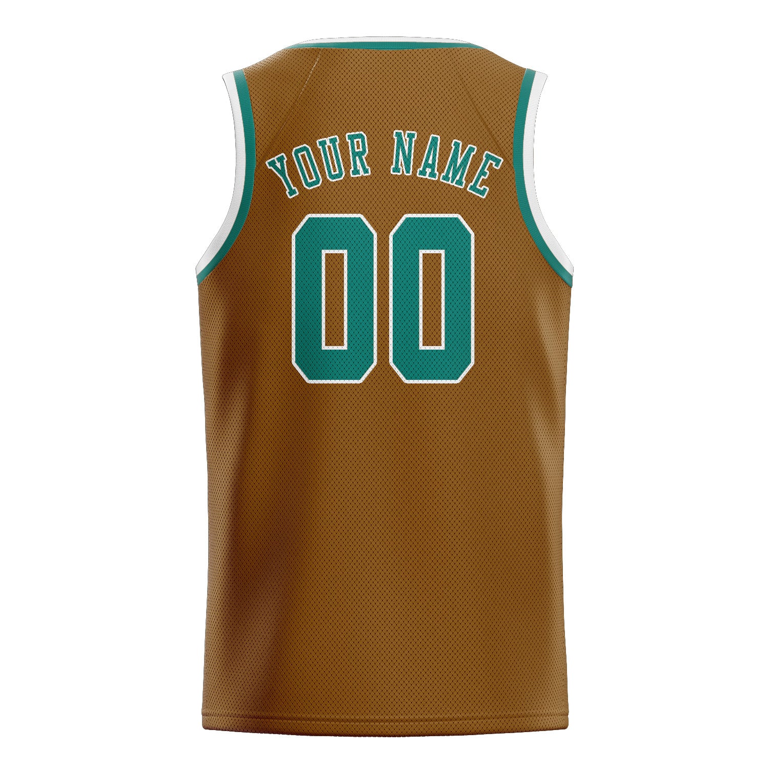 Custom Khaki Blue Green Basketball Jersey