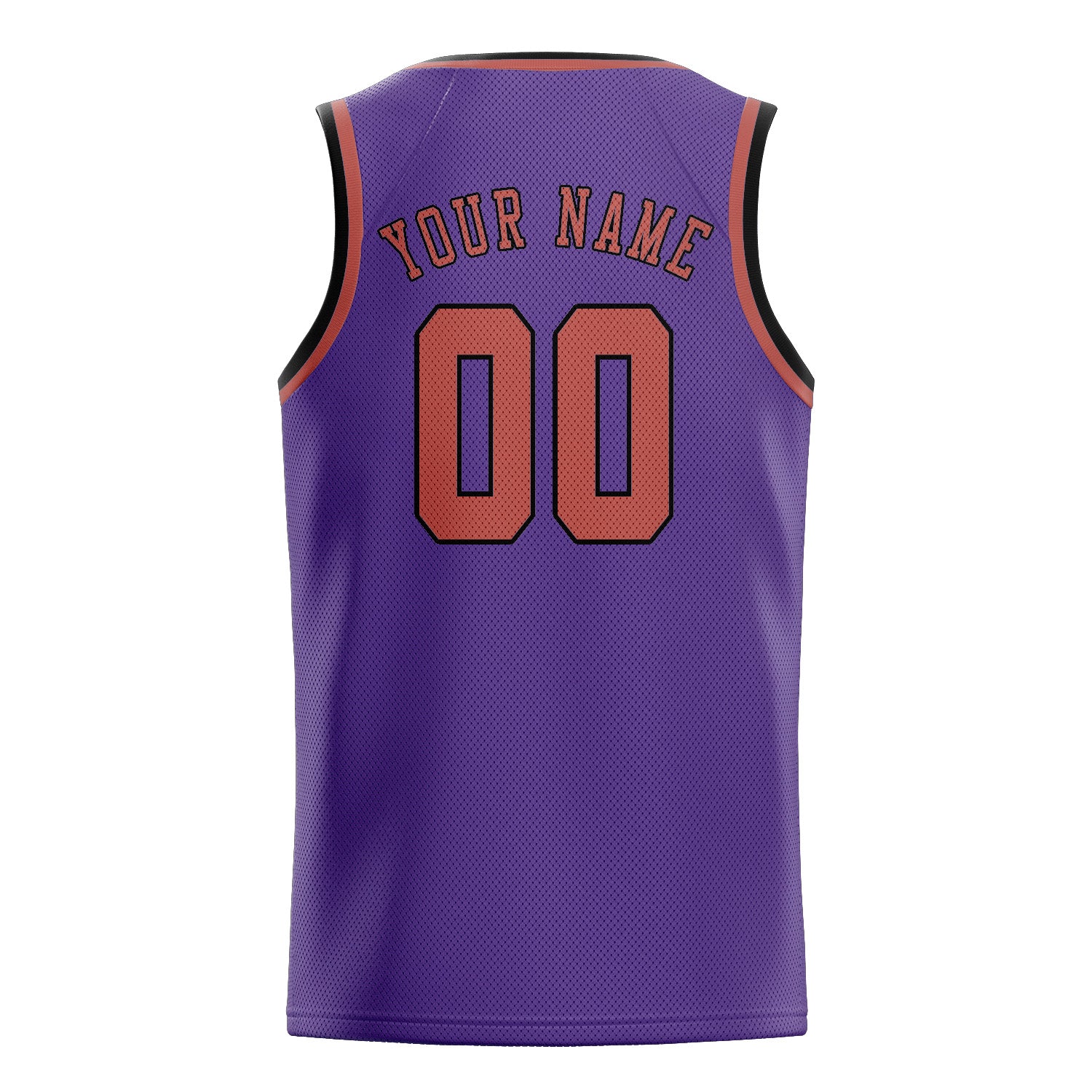 Custom Light Purple Copper Rose Basketball Jersey