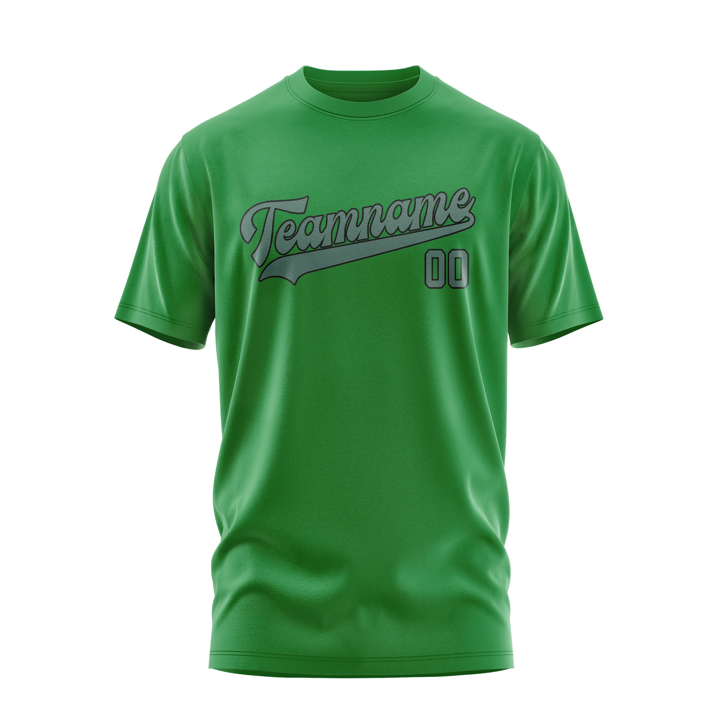 Custom Emerald Green Blue Green T-Shirt