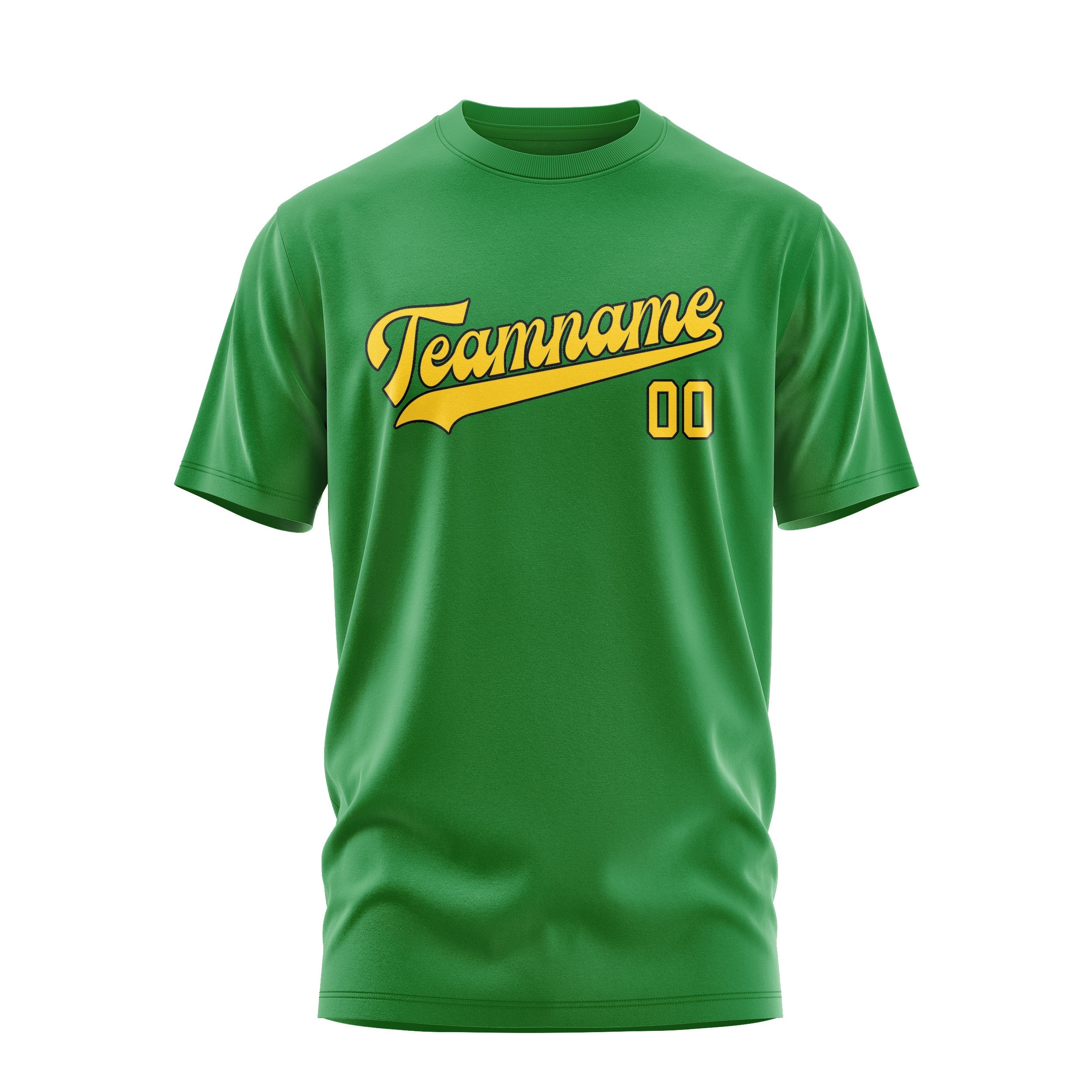Custom Emerald Green Gold T-Shirt