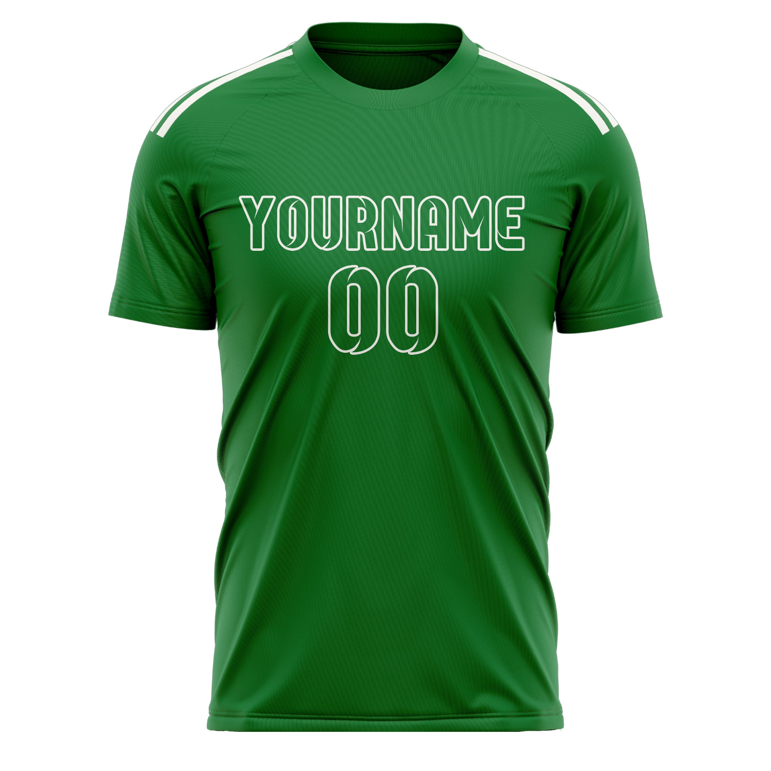 Custom Emerald Green Emerald Green Soccer Jersey