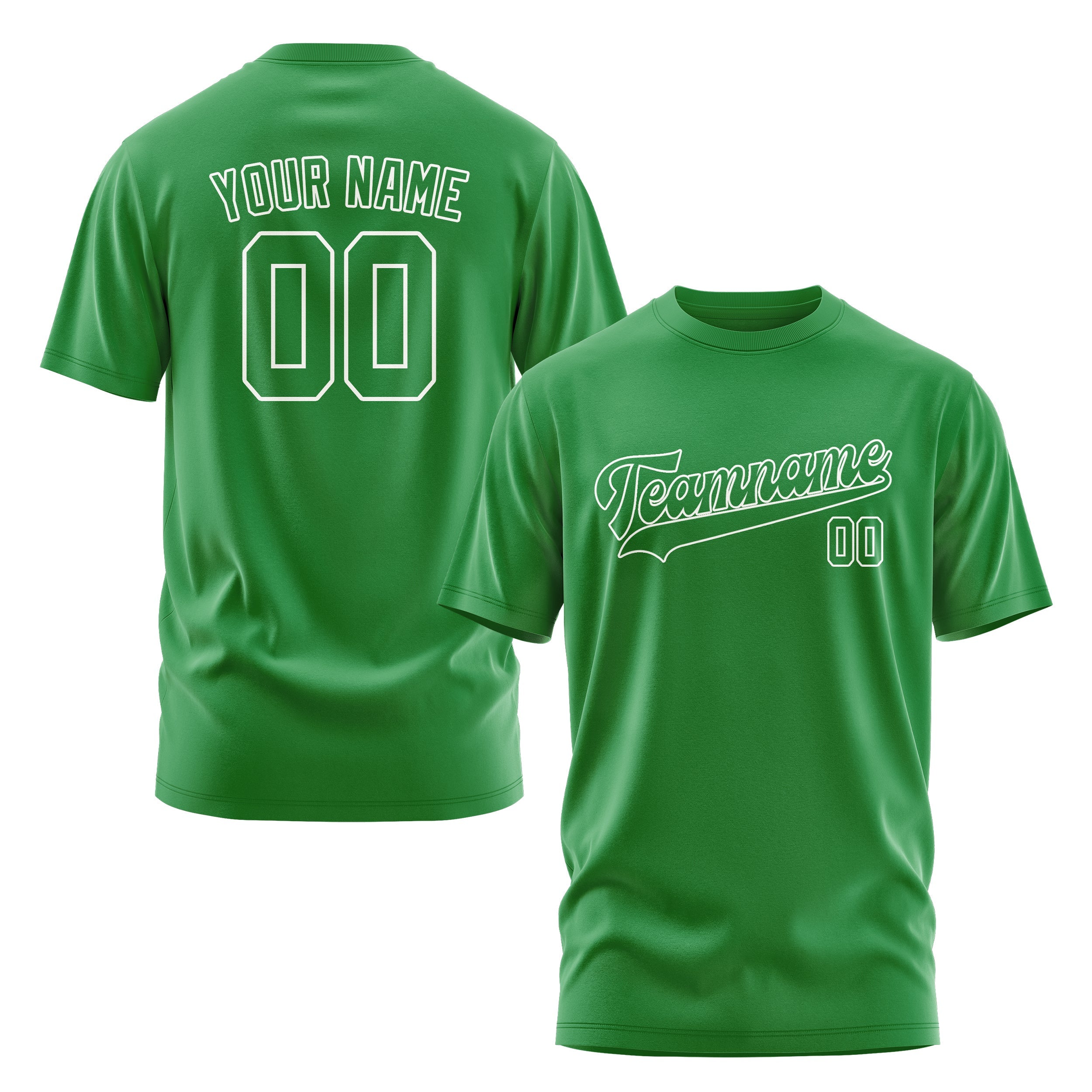 Custom Emerald Green Emerald Green T-Shirt