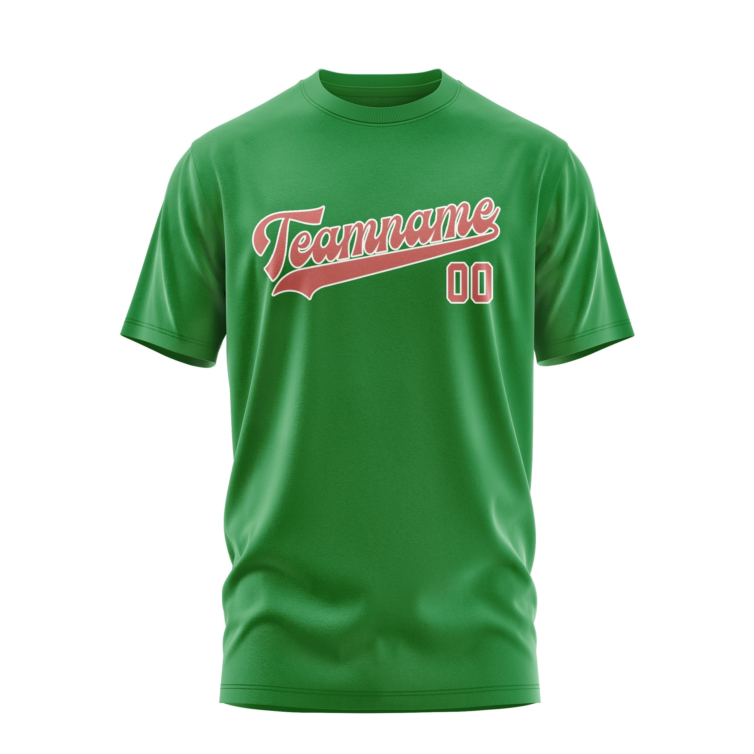 Custom Emerald Green Copper Rose T-Shirt